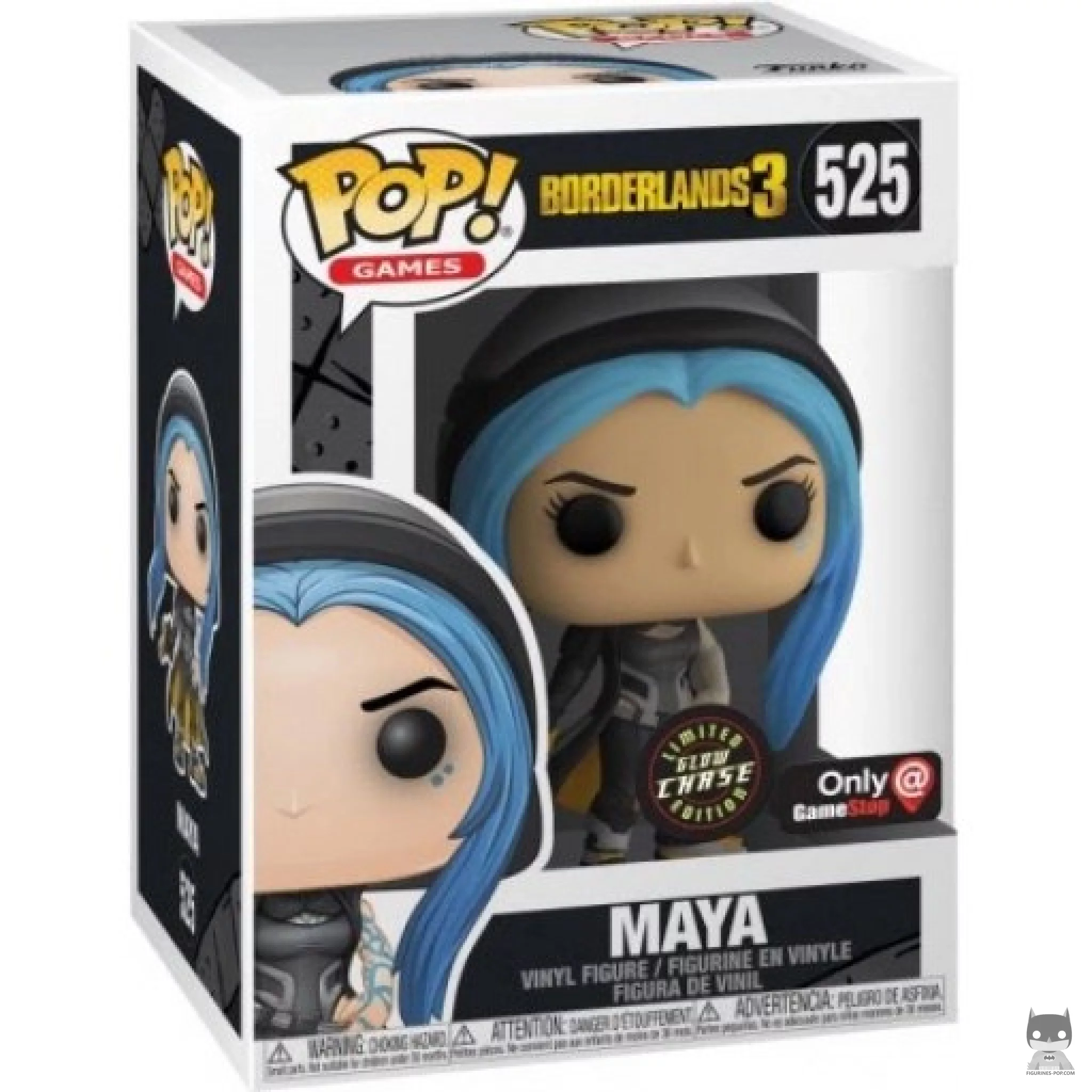 Maya (Chase) Funko Pop! figure in its box