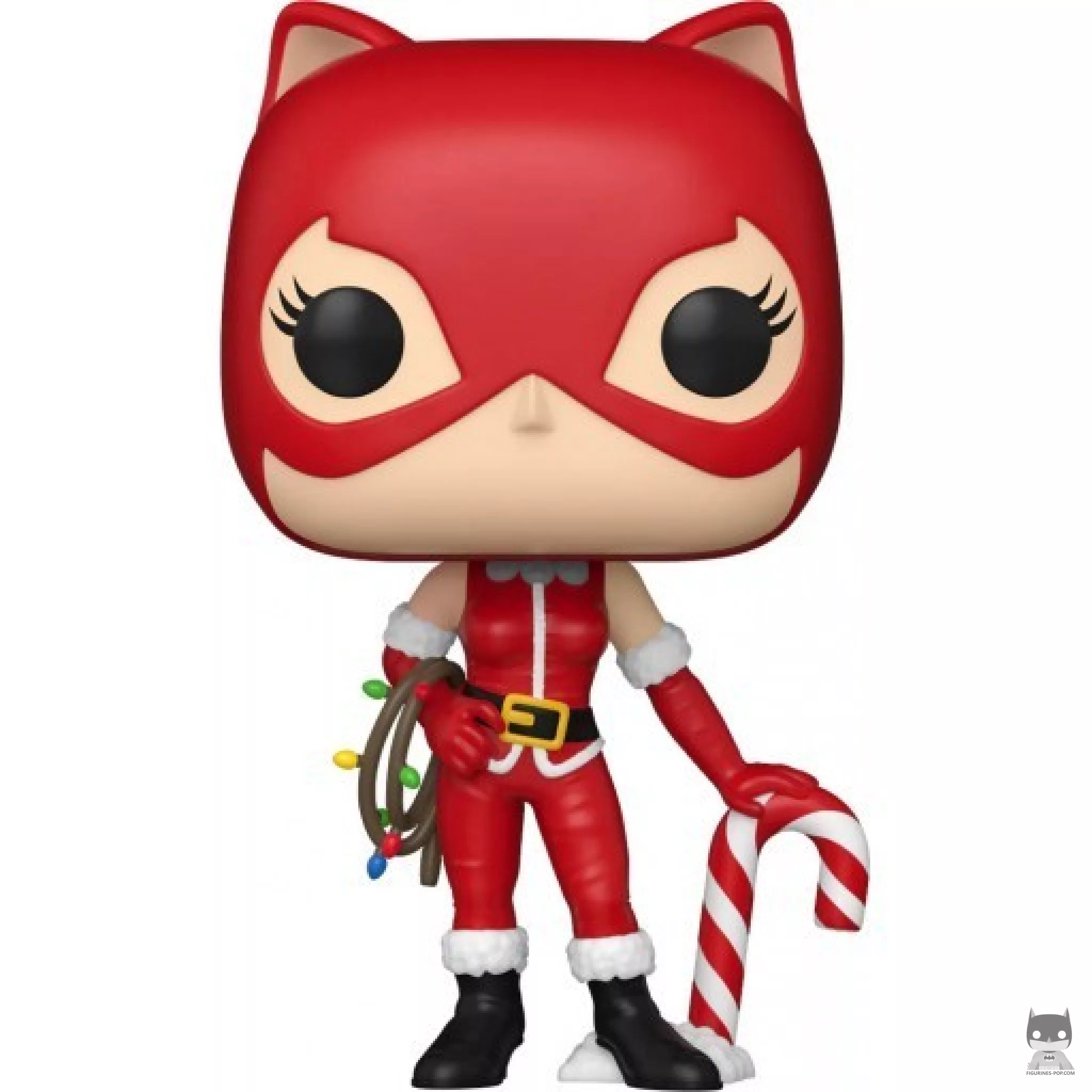 Catwoman with Candy Cane (Holiday) Funko Pop! figure (DC Super Heroes)