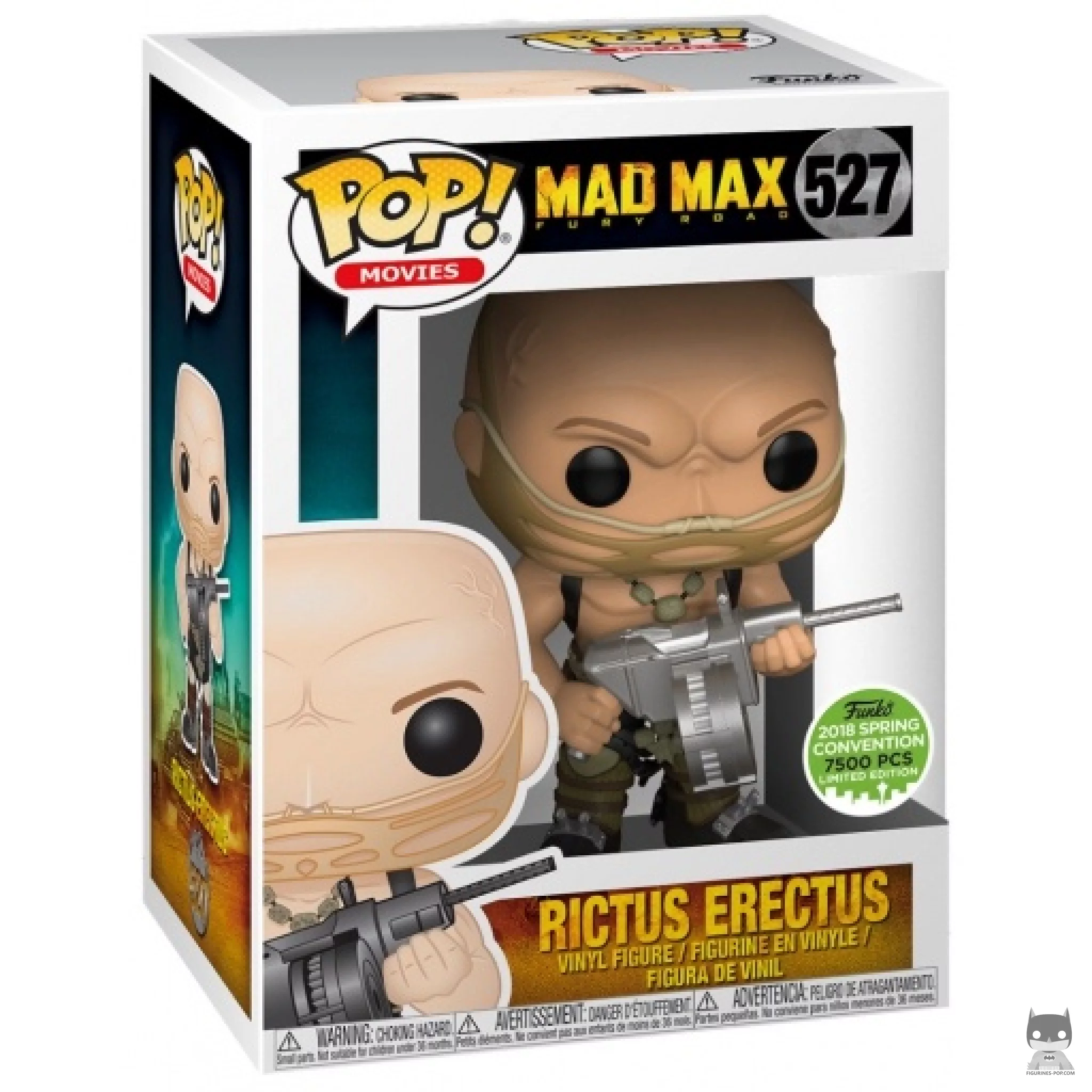 Rictus Erectus Funko Pop! figure in its box