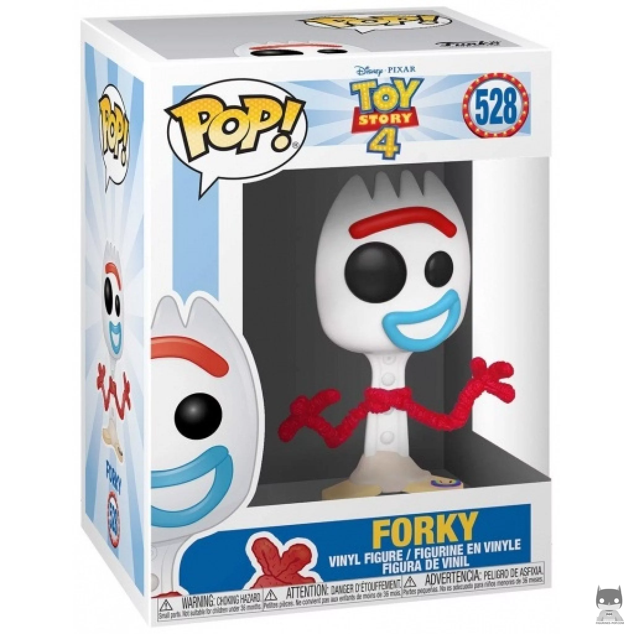 Forky Funko Pop! figure in its box