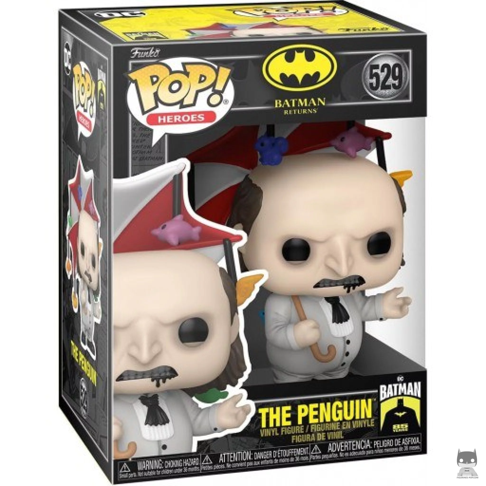 The Penguin Funko Pop! figure in its box