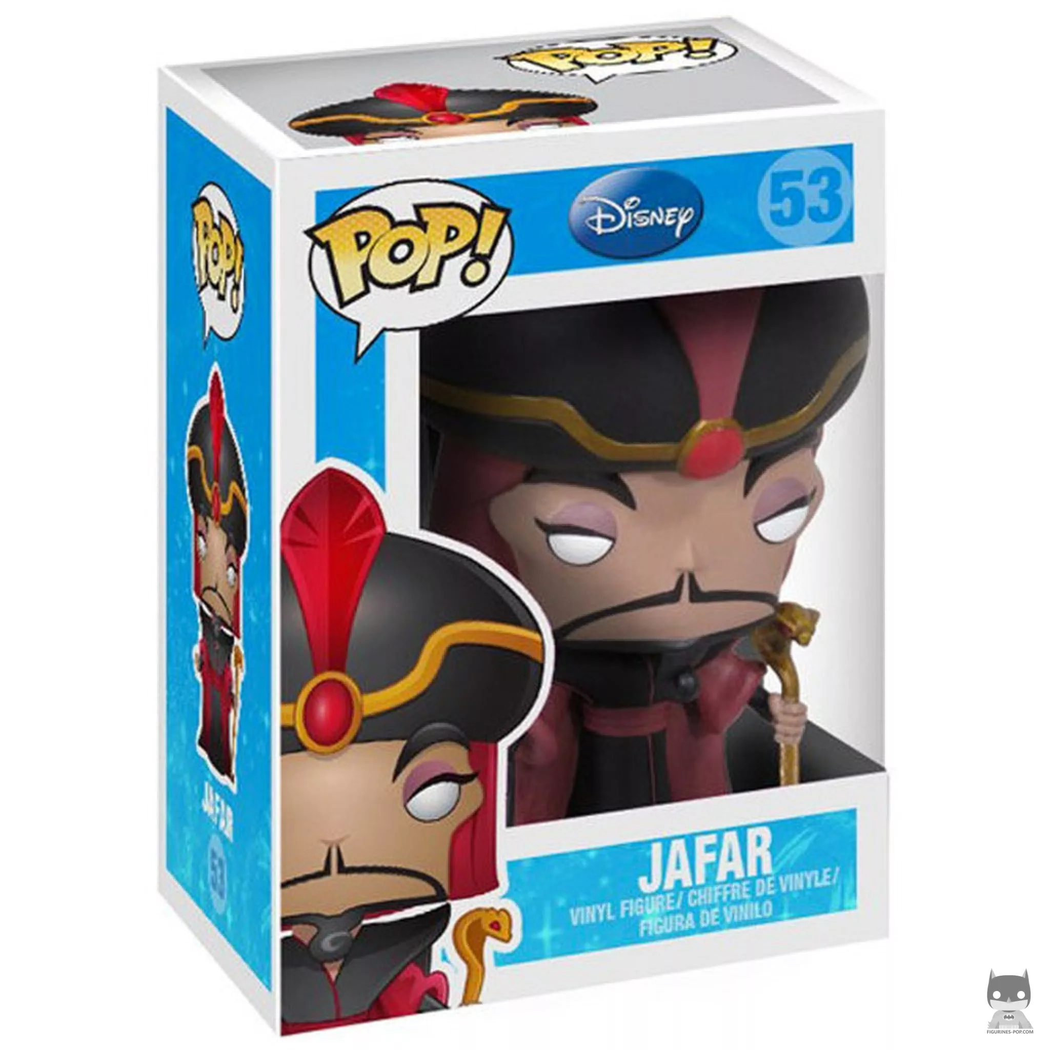Jafar Funko Pop! figure in its box
