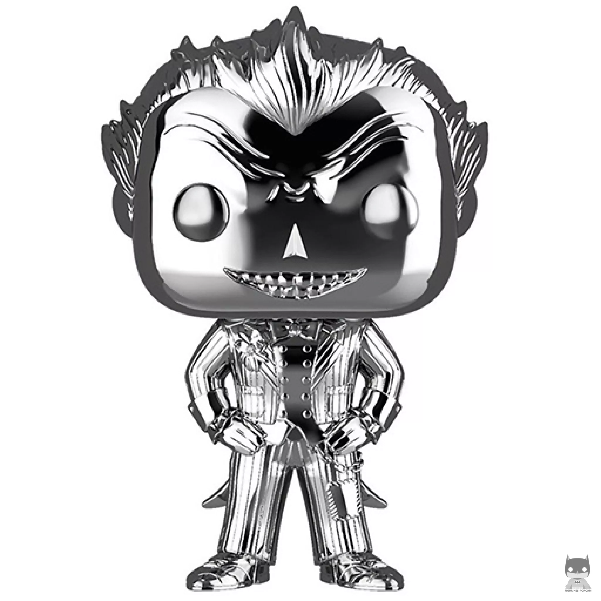 The Joker (Silver) Funko Pop! figure (Batman: Arkham Asylum)