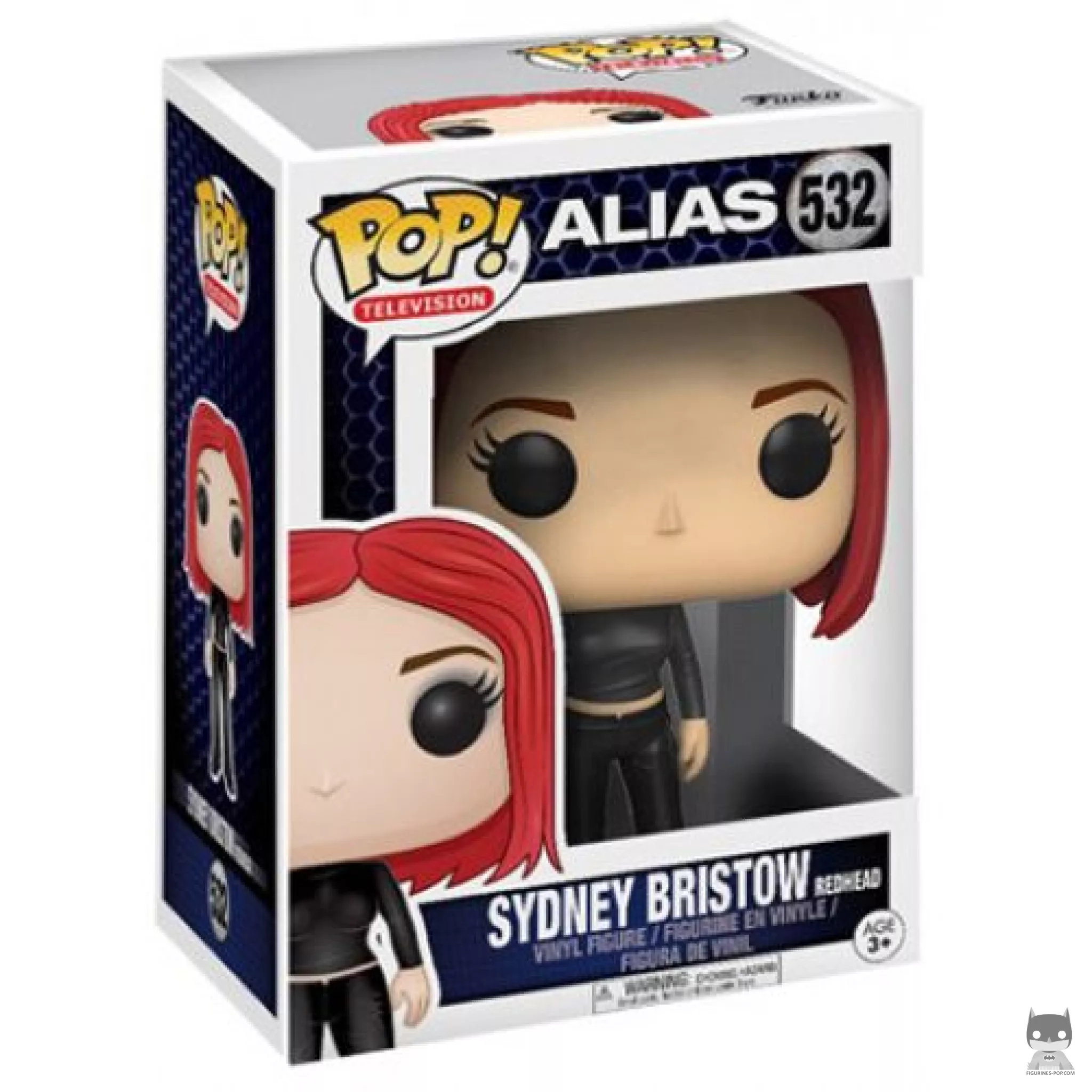 Sydney Bristow (Redhead) Funko Pop! figure in its box