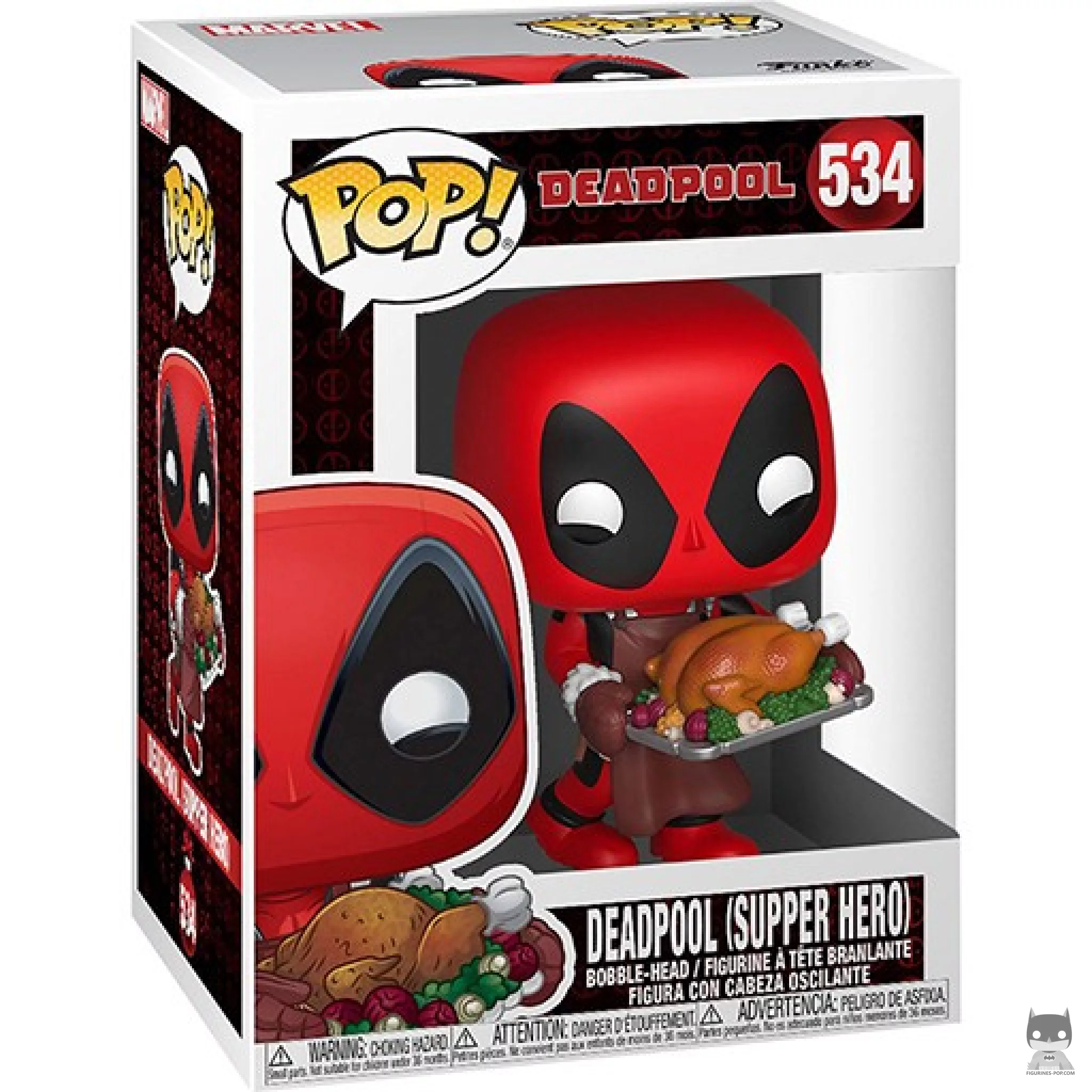 Deadpool (Super Hero) Funko Pop! figure in its box