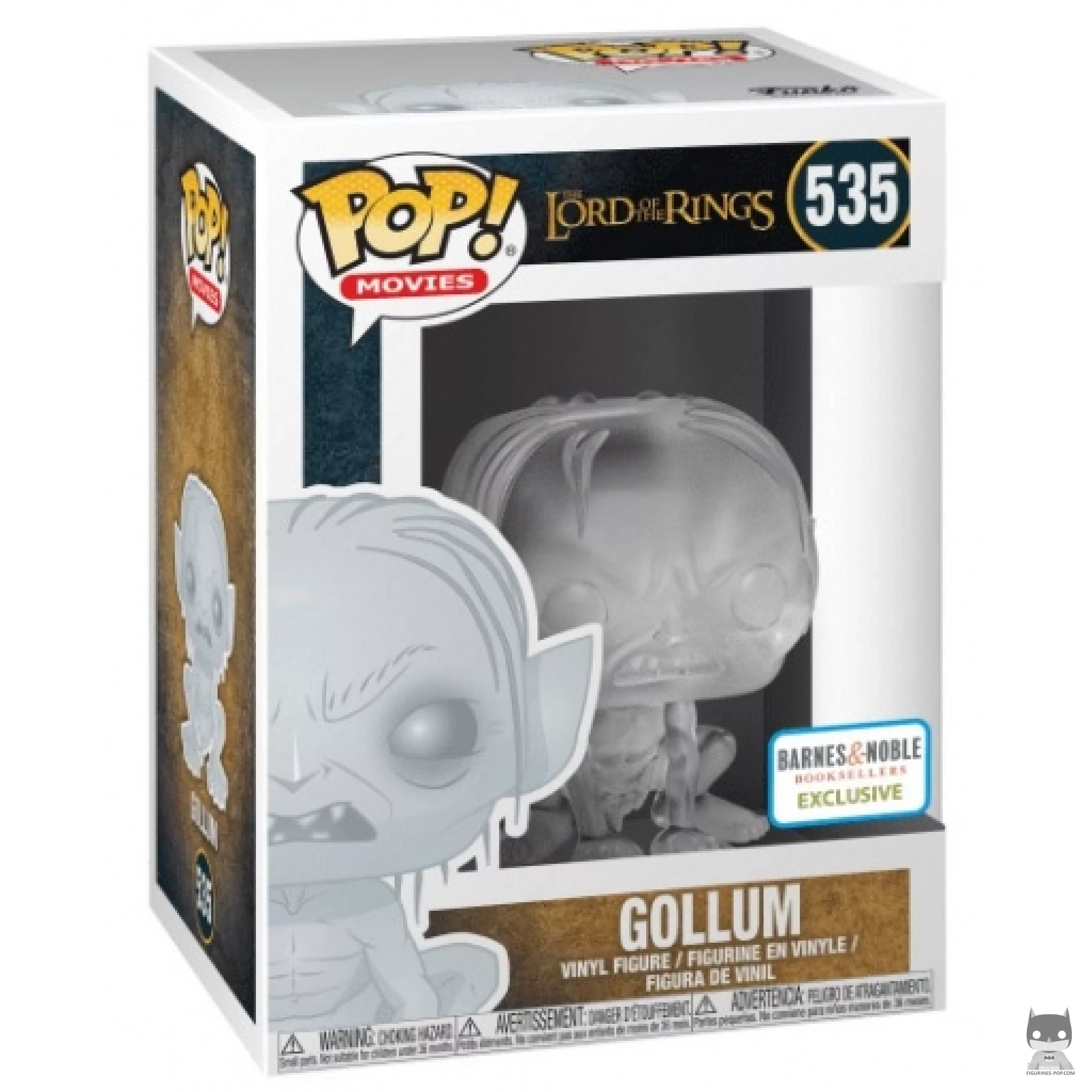 Gollum (Invisible) Funko Pop! figure in its box