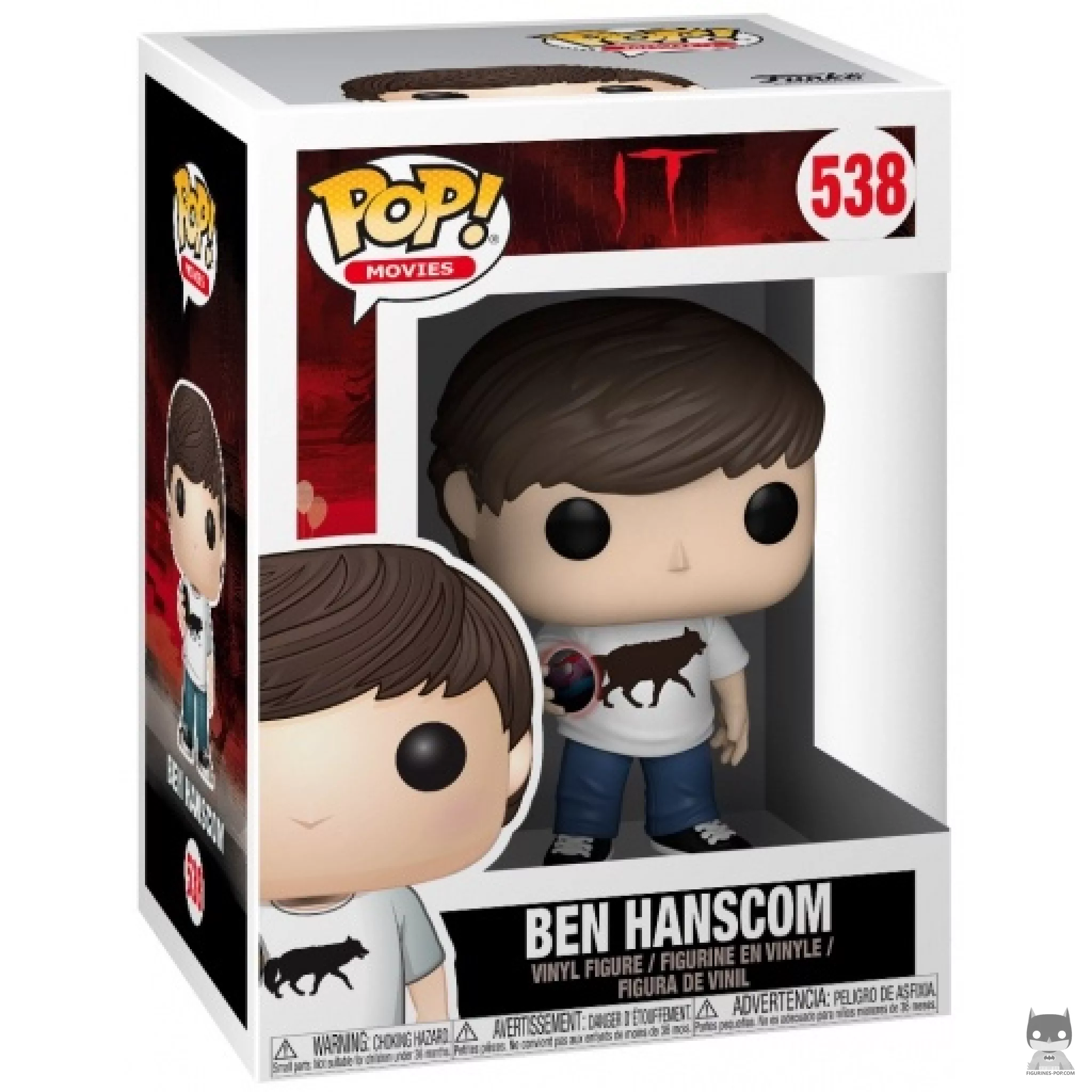 Ben Hanscom Funko Pop! figure in its box