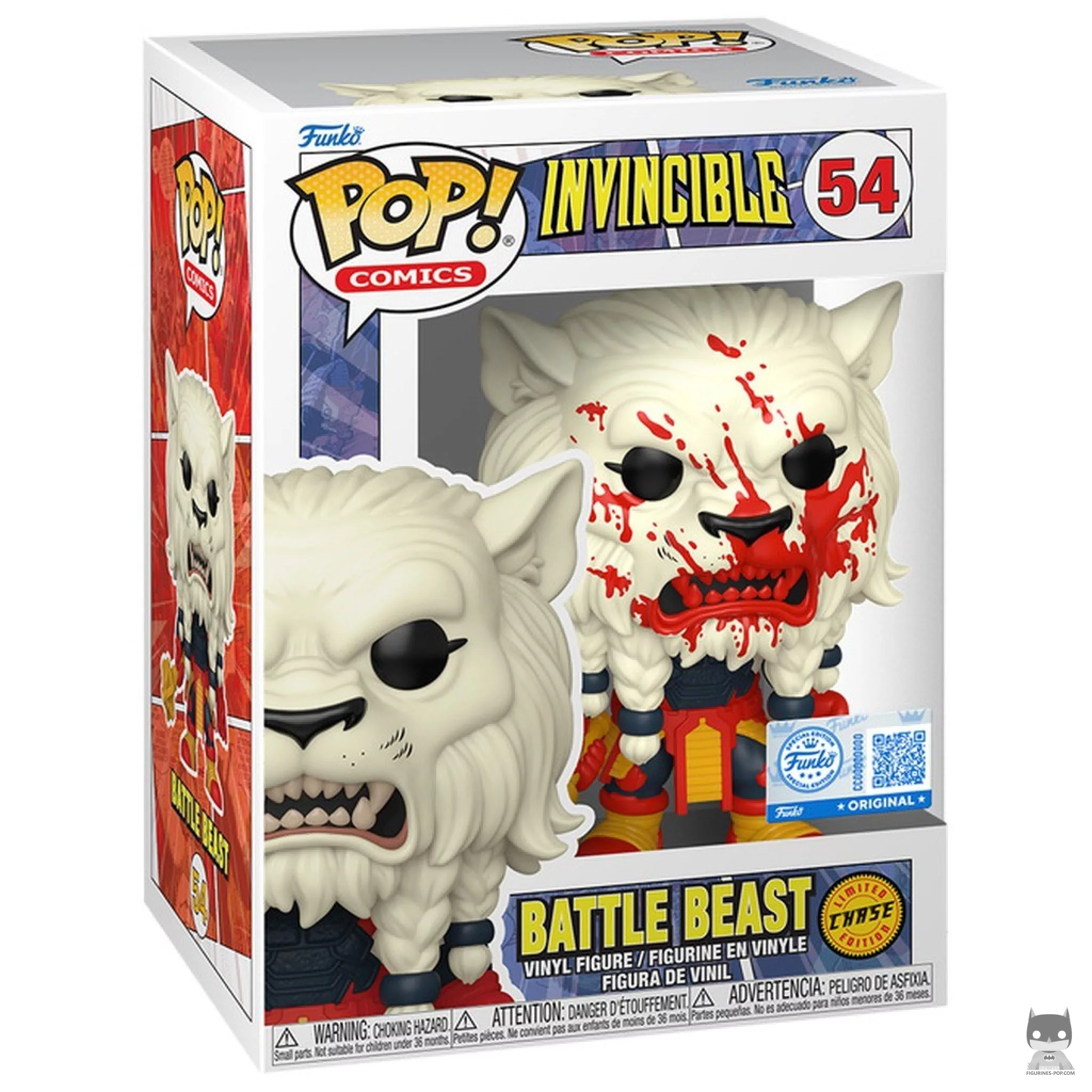 Battle Beast (Chase) Funko Pop! figure in its box