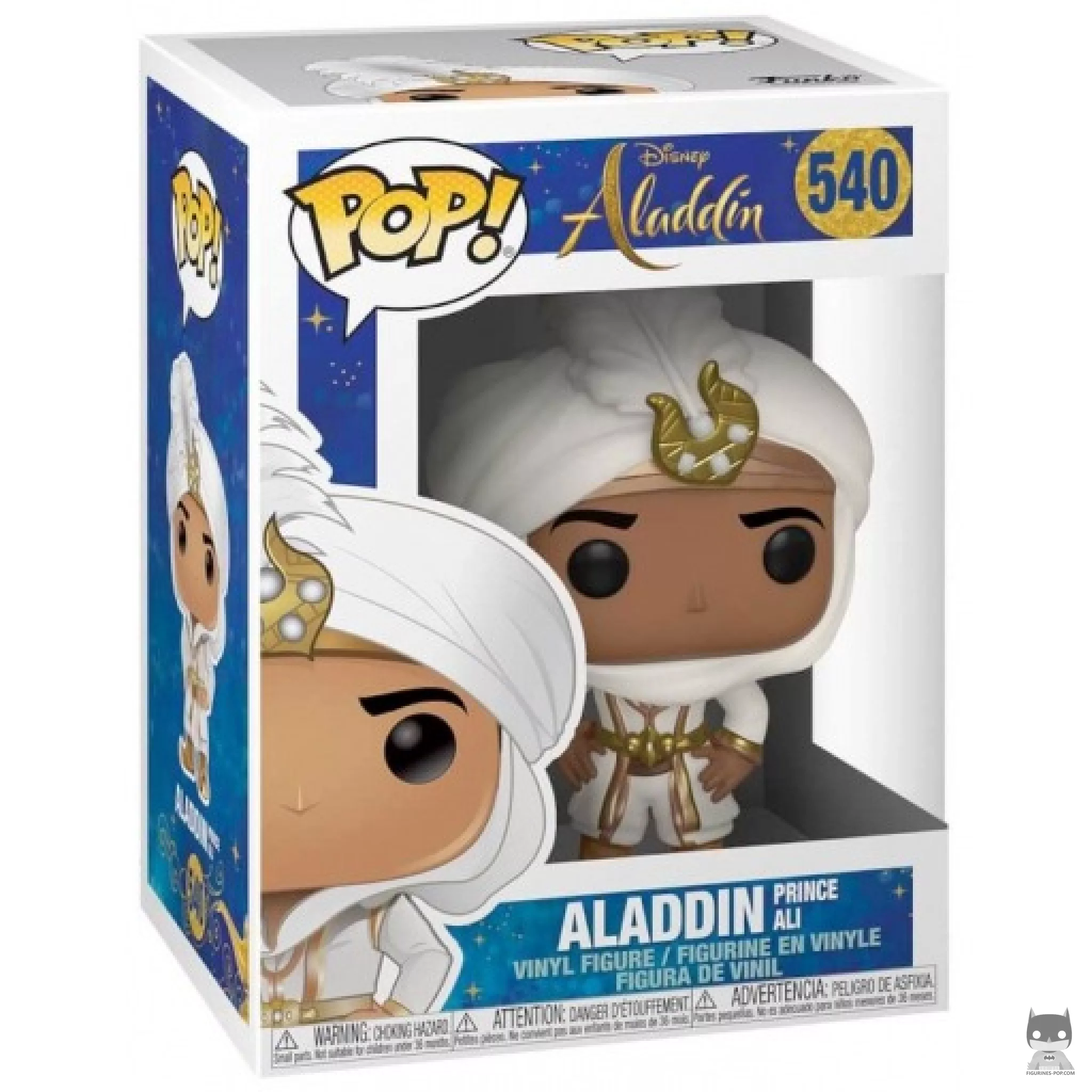 Aladdin (Prince Ali) Funko Pop! figure in its box