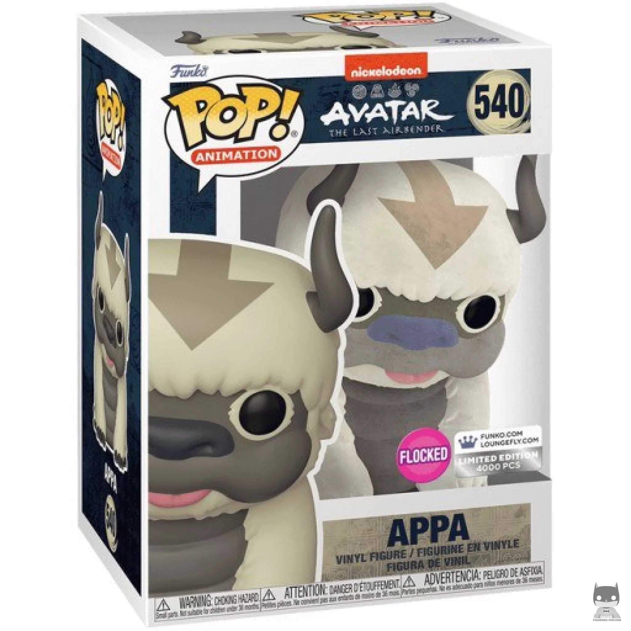 Appa (Flocked) Funko Pop! figure in its box