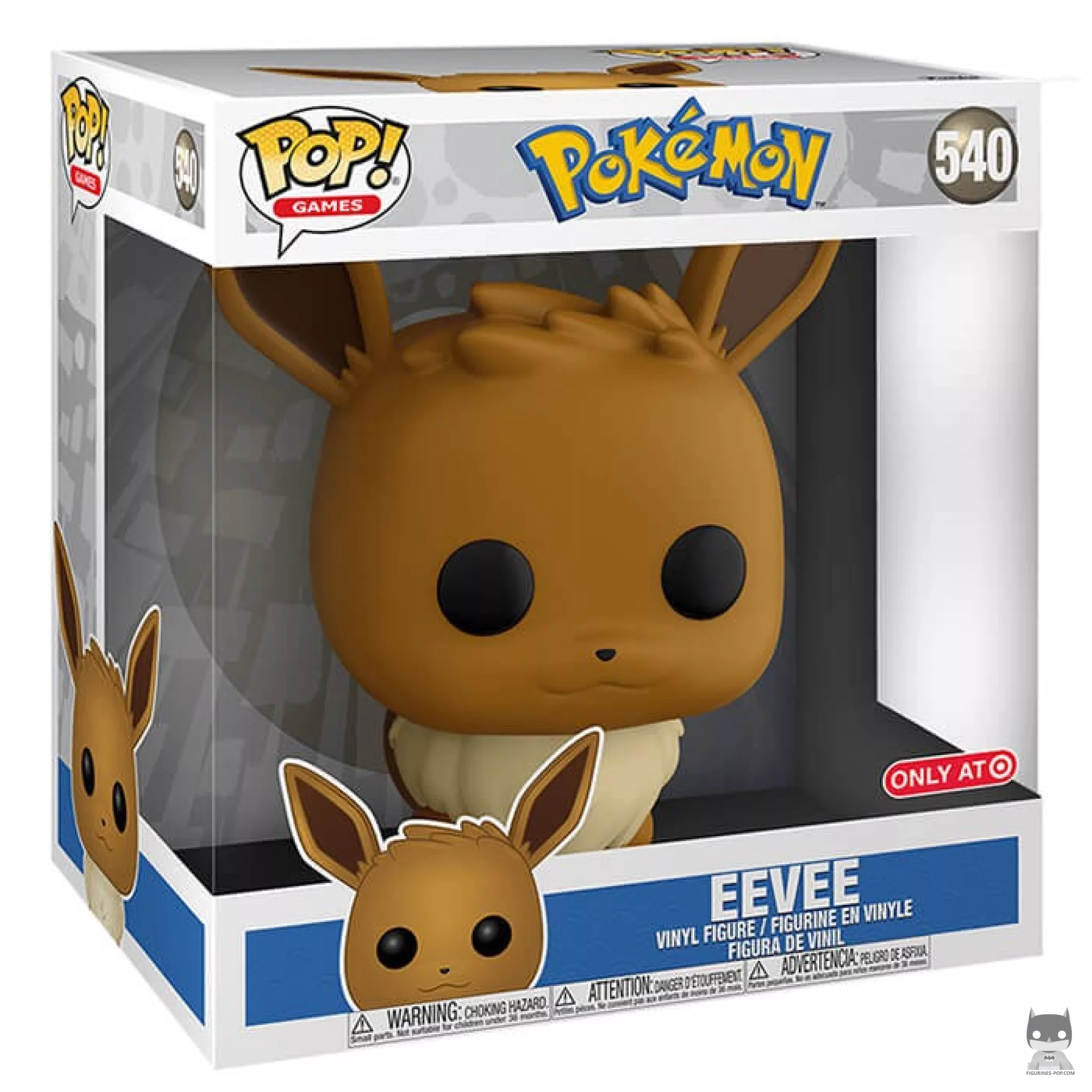 Eevee (Supersized 10'') Funko Pop! figure in its box