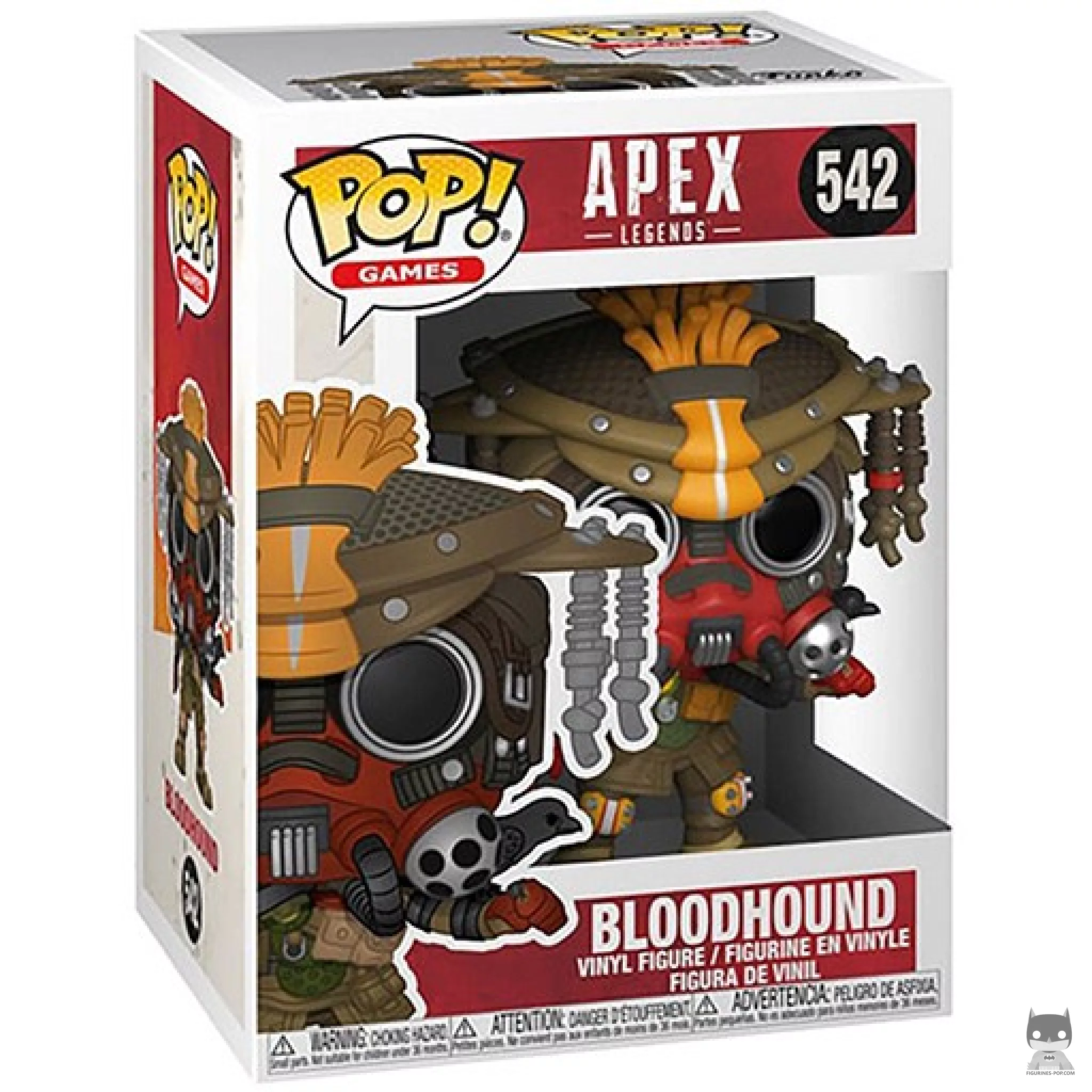 Bloodhound Funko Pop! figure in its box