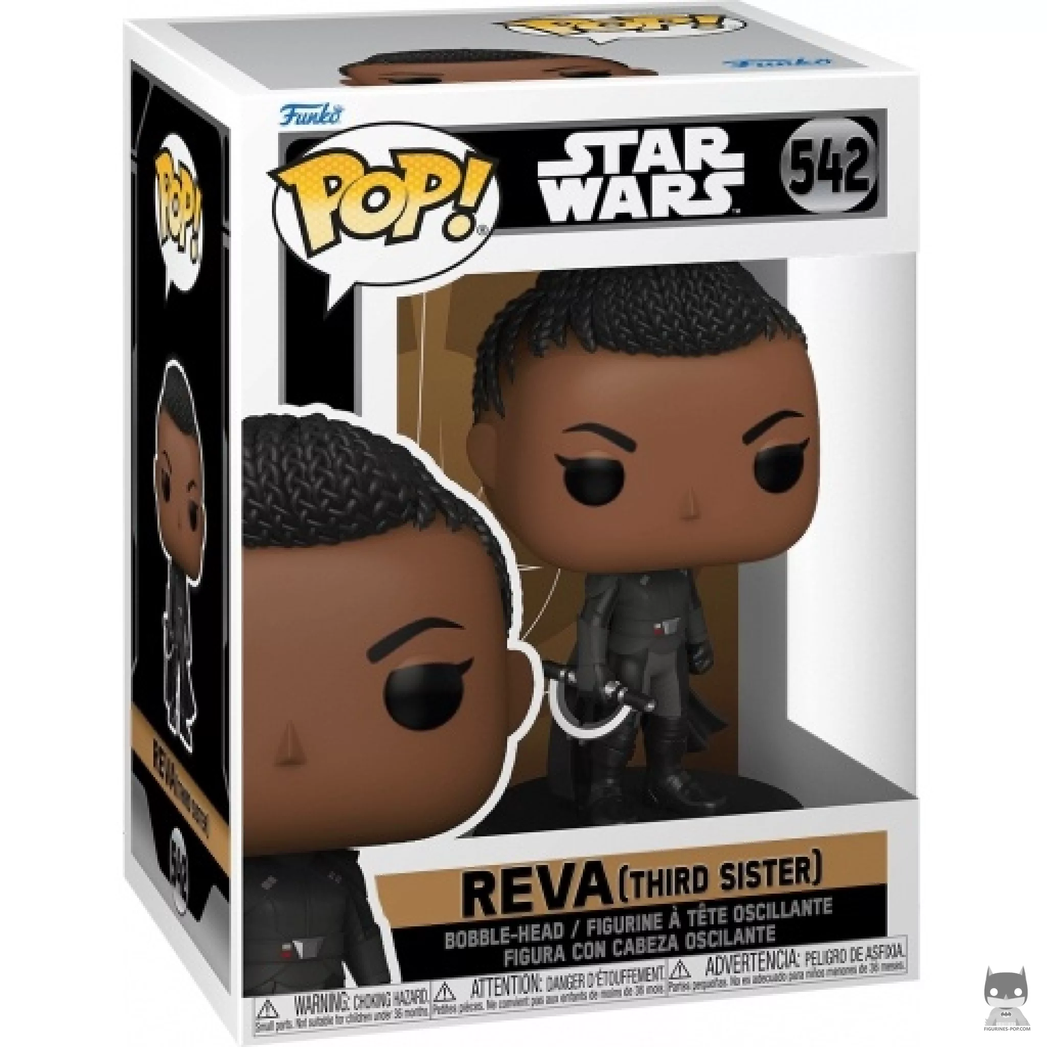 Reva (Third Sister) Funko Pop! figure in its box