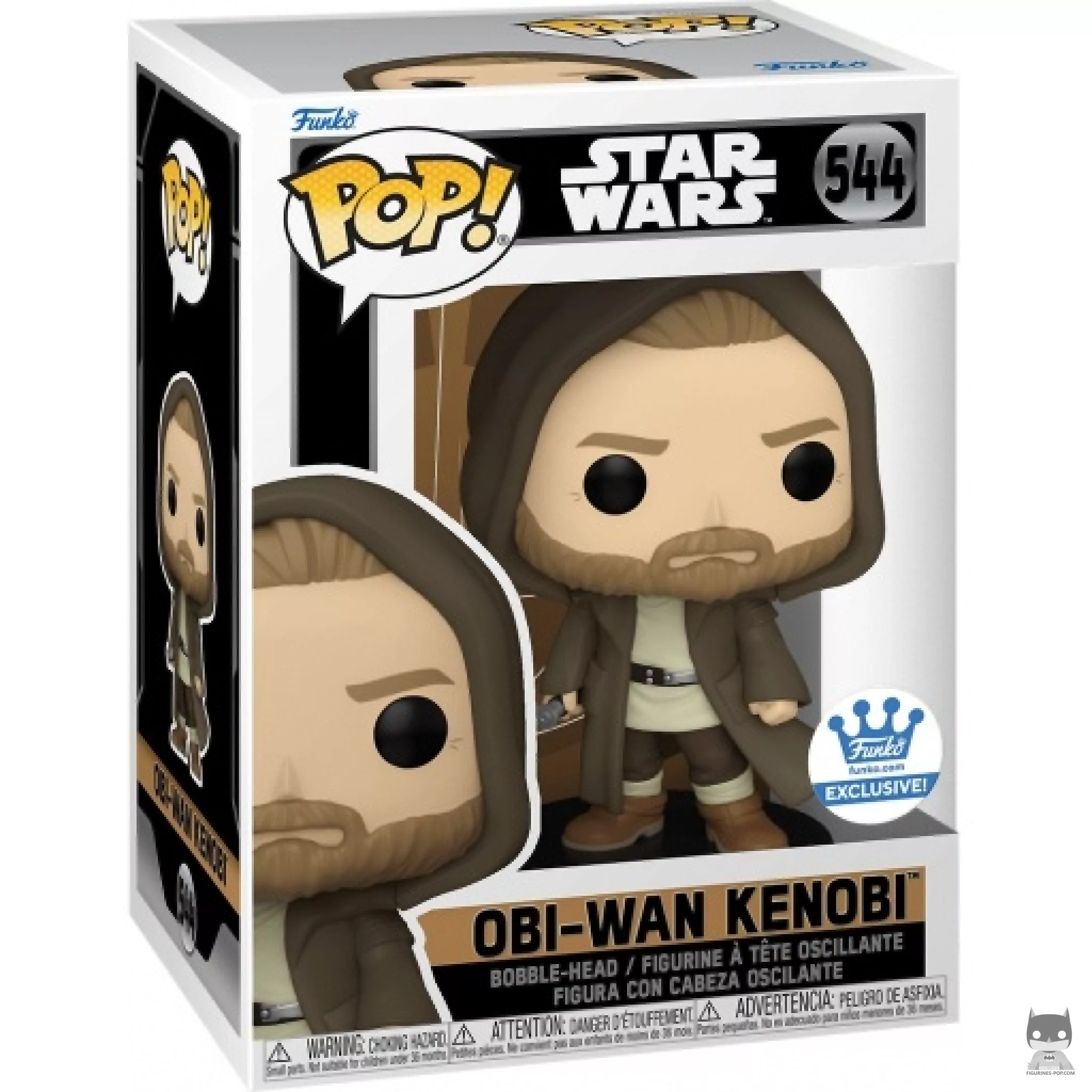 Obi-Wan Kenobi Funko Pop! figure in its box