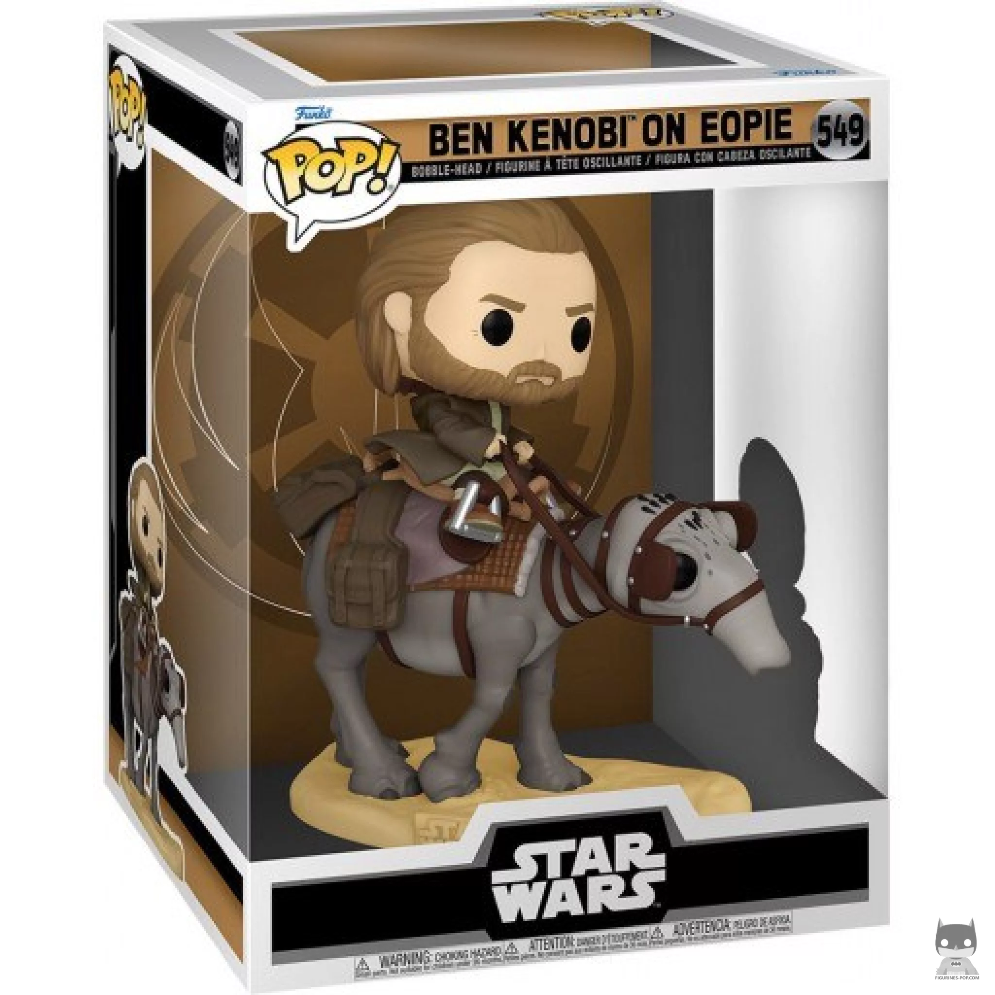 Ben Kenobi On Eopie Funko Pop! figure in its box