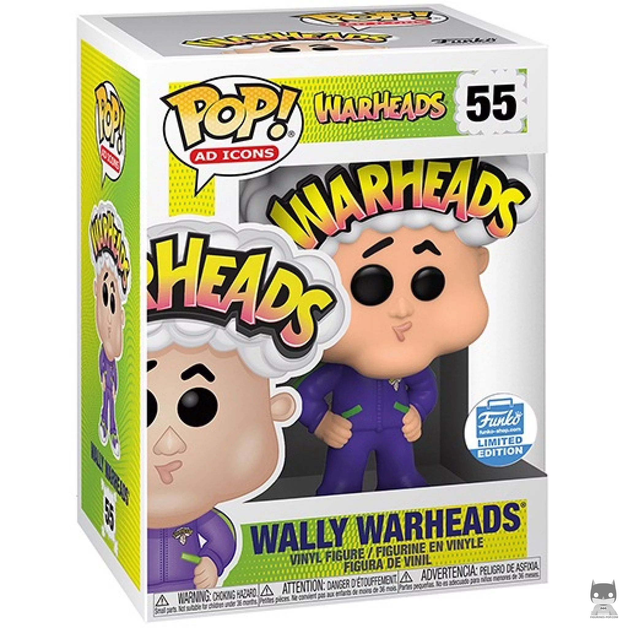 Wally Warheads Funko Pop! figure in its box