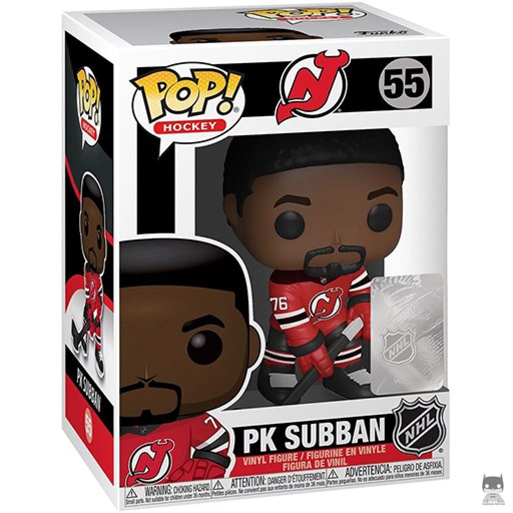 PK Subban Funko Pop! figure in its box