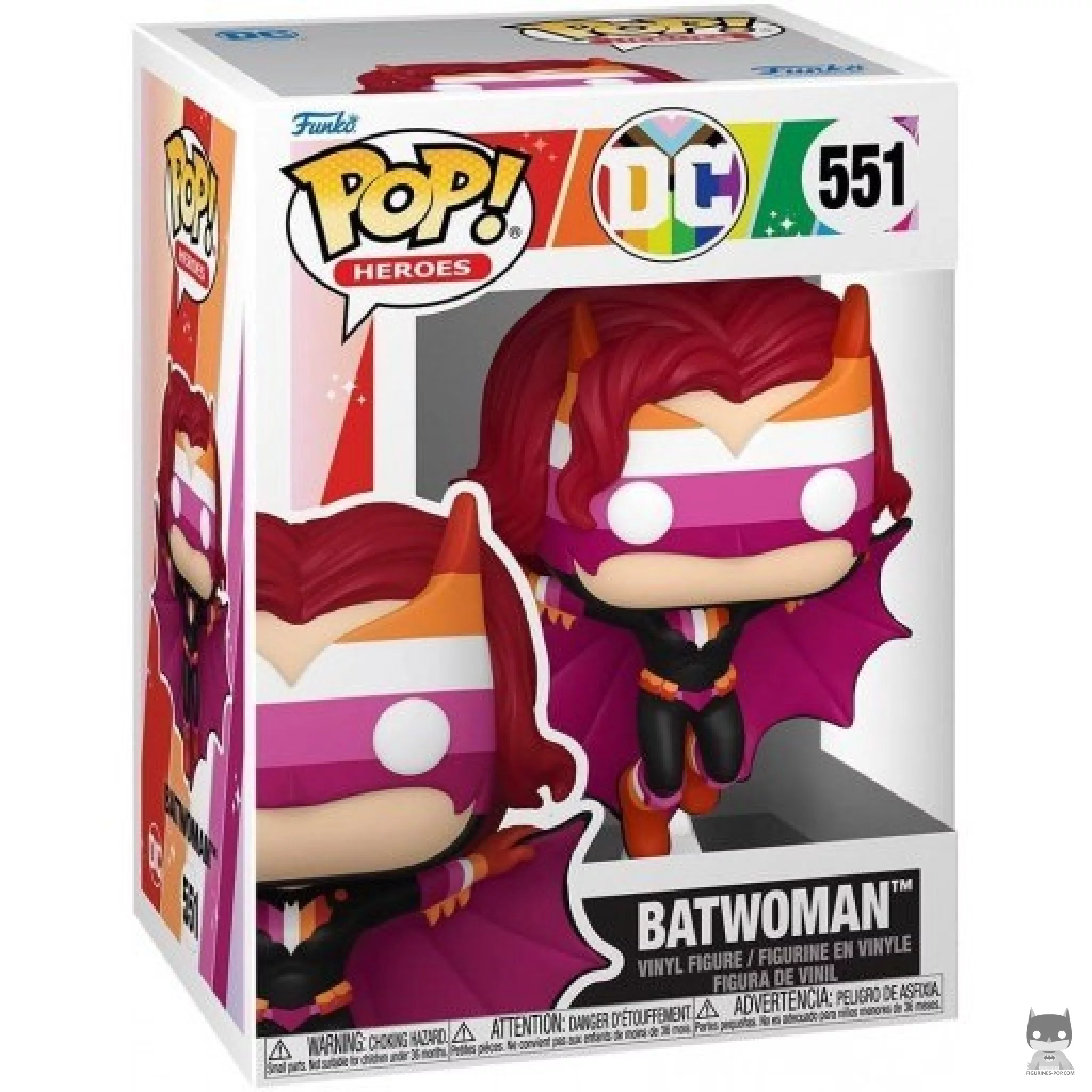 Batwoman (Pride Flag) Funko Pop! figure in its box