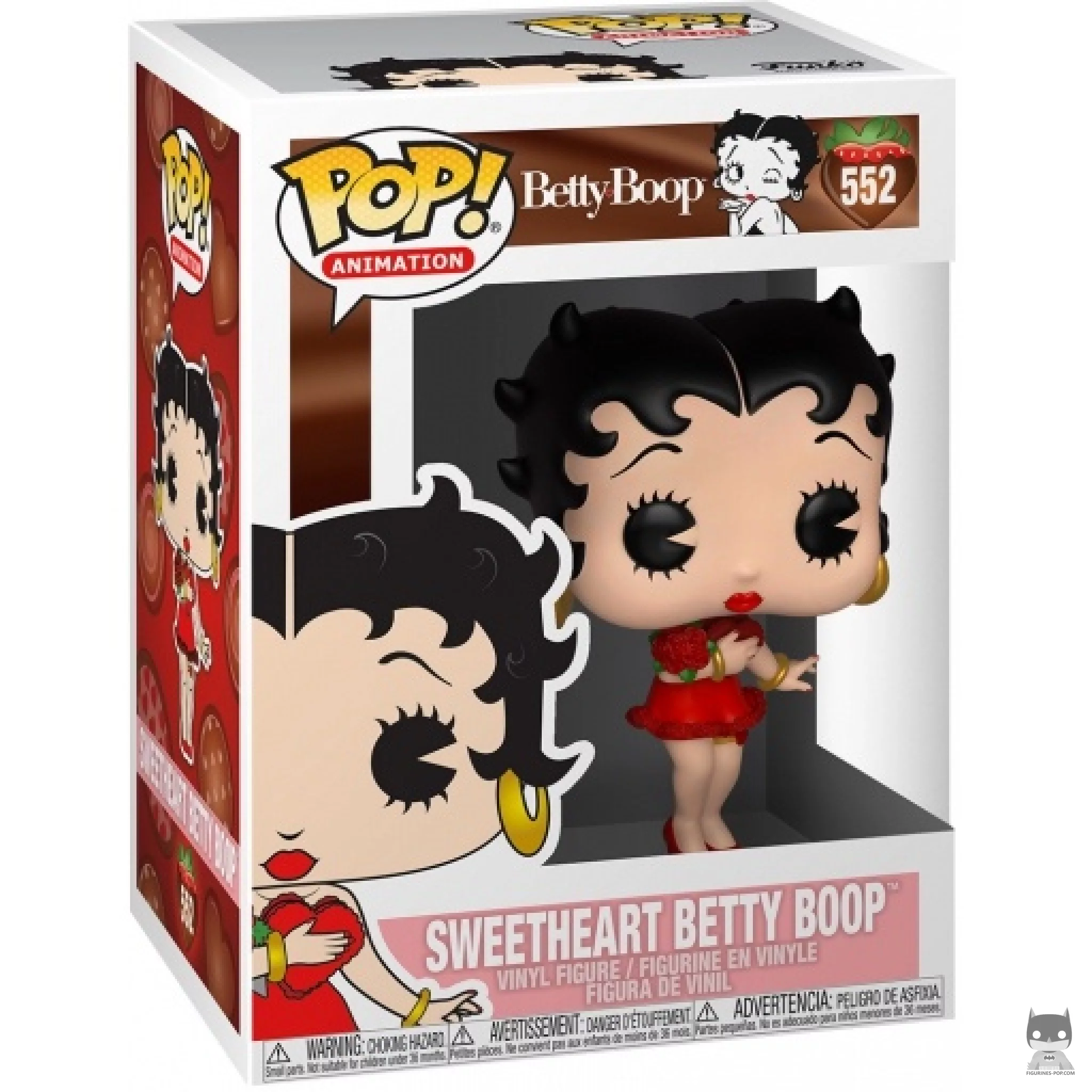 Sweetheart Betty Boop Funko Pop! figure in its box