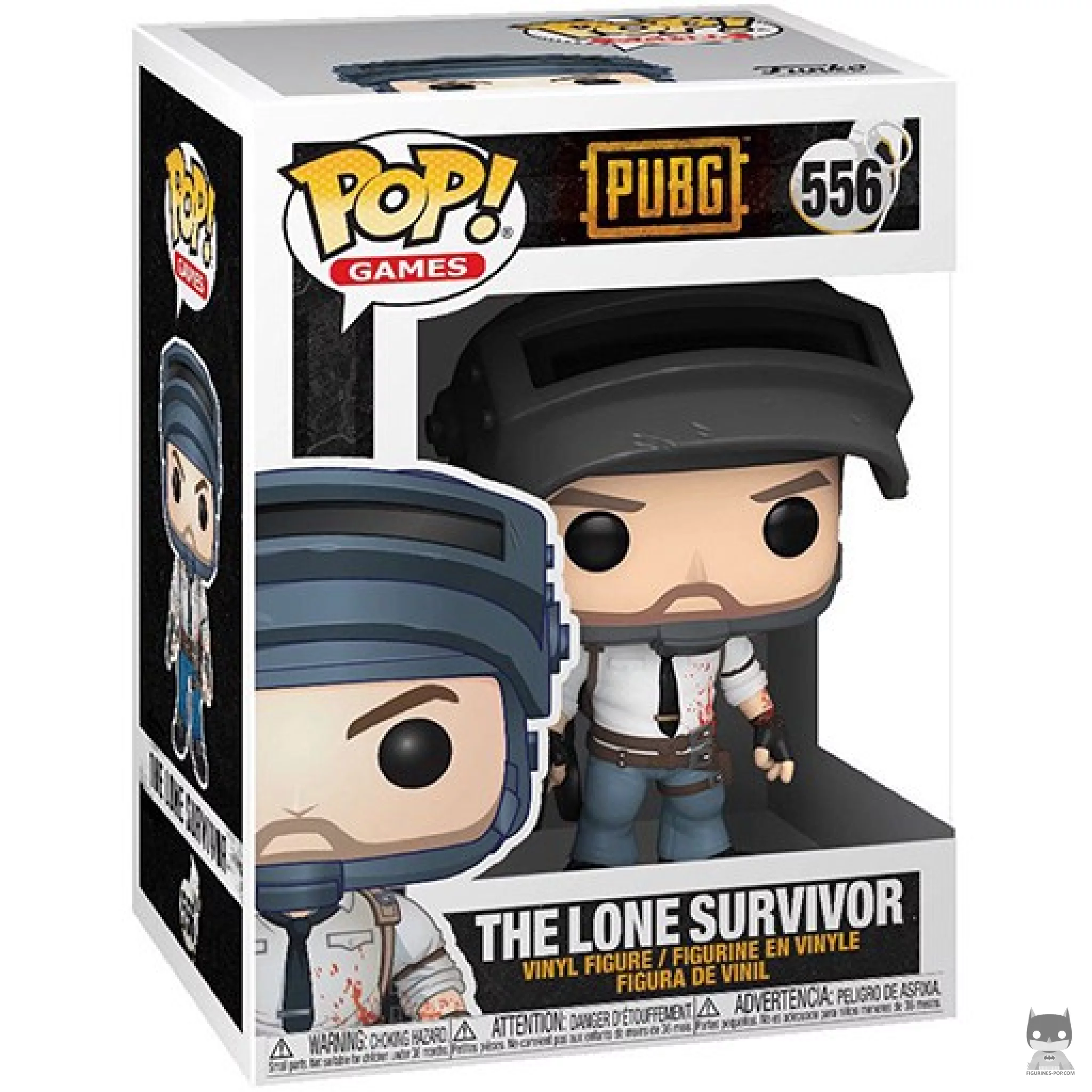The Lone Survivor Funko Pop! figure in its box