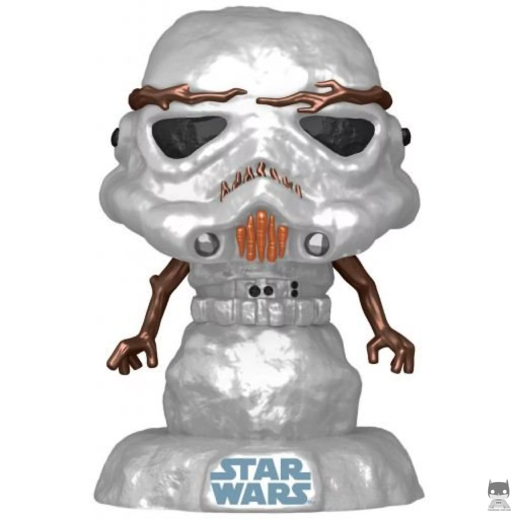 Stormtrooper Snowman (Metallic) Funko Pop! figure (Star Wars (Holiday))