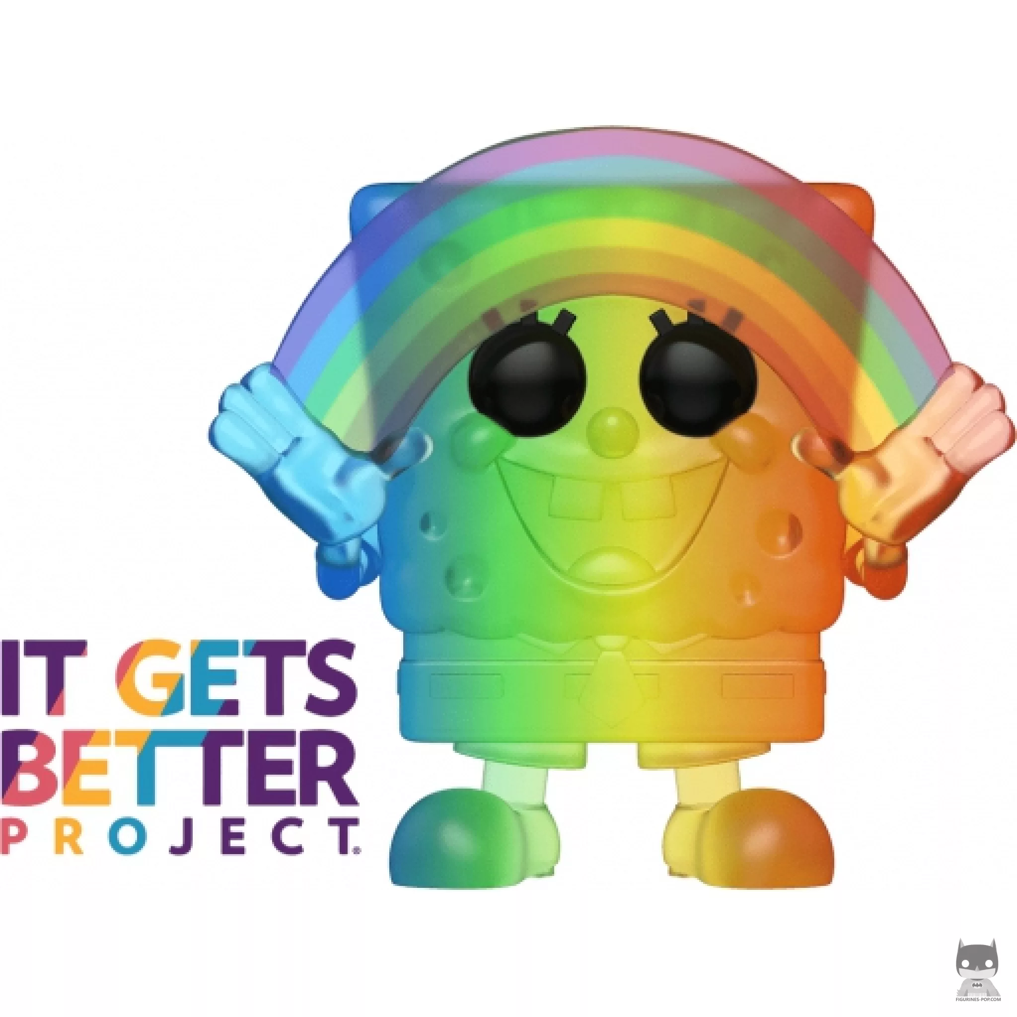 Spongebob Squarepants Rainbow (Pride) Funko Pop! figure (SpongeBob SquarePants)