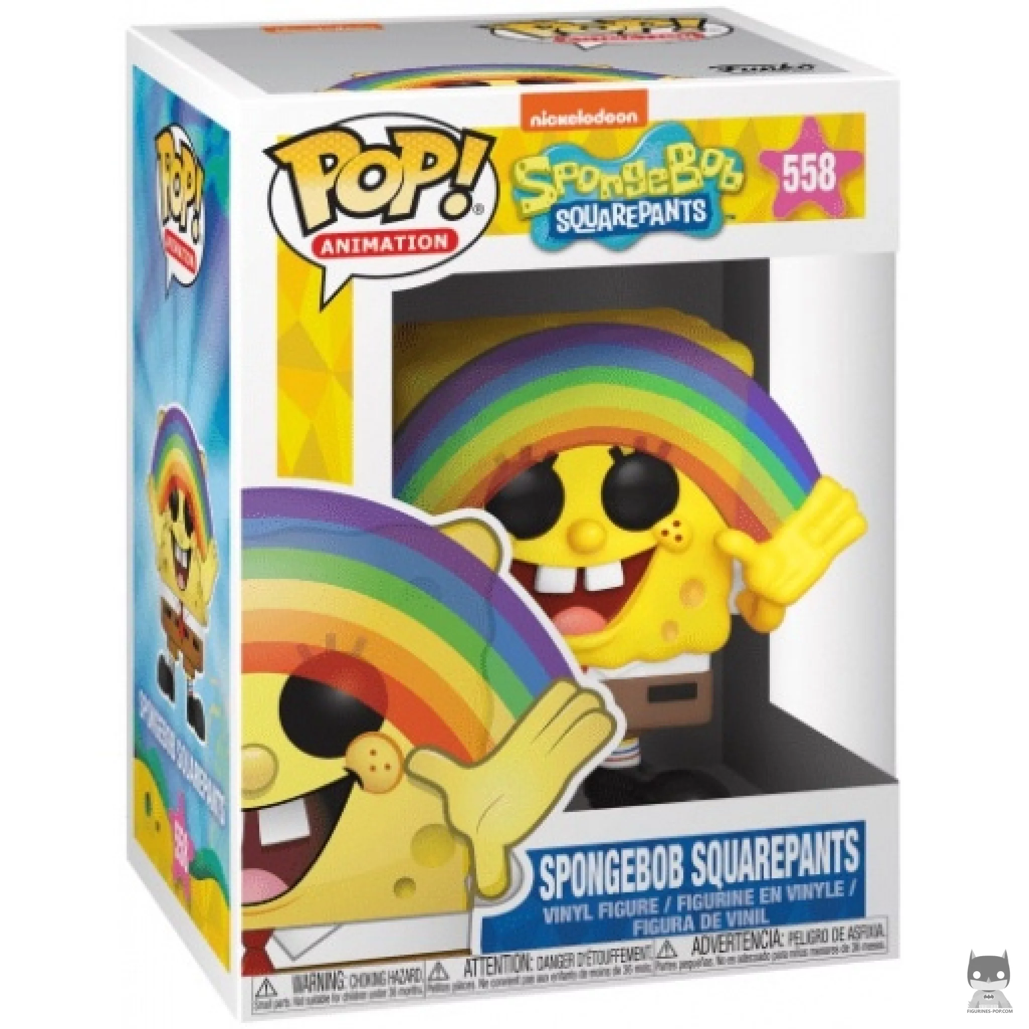 Spongebob Squarepants Rainbow Funko Pop! figure in its box