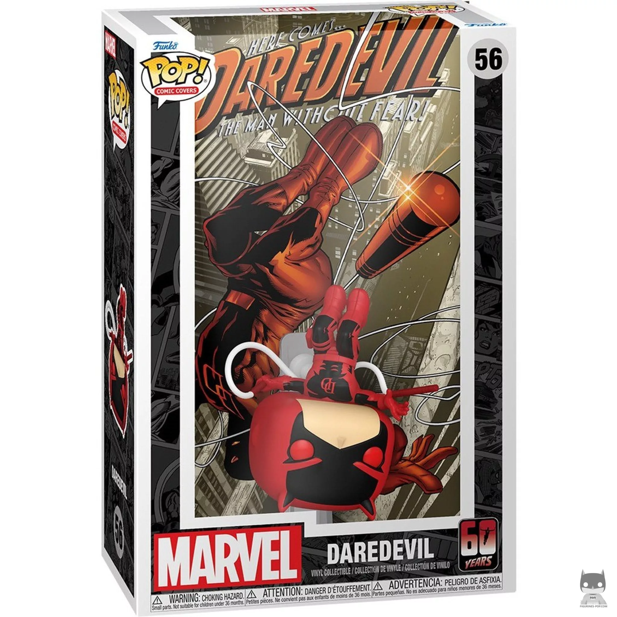 Daredevil Funko Pop! figure in its box