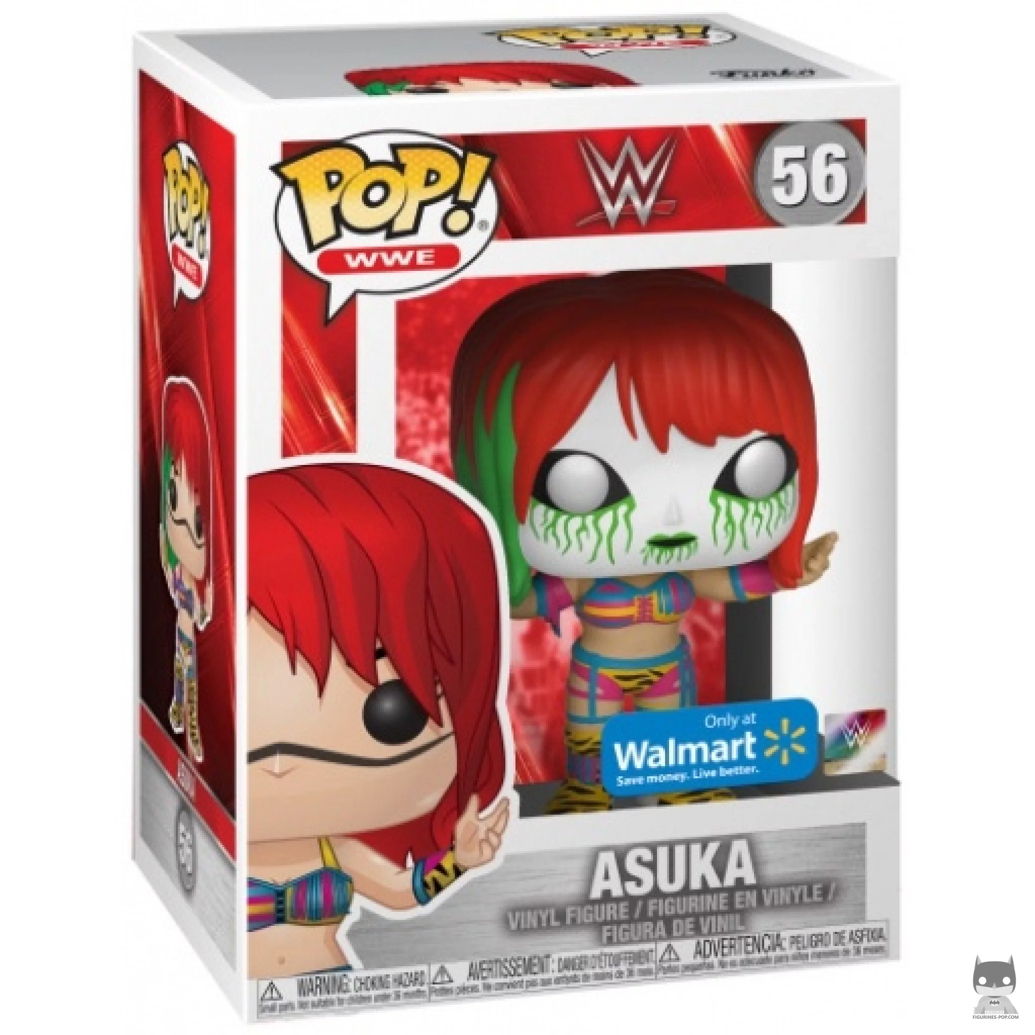 Asuka (with Mask) Funko Pop! figure in its box