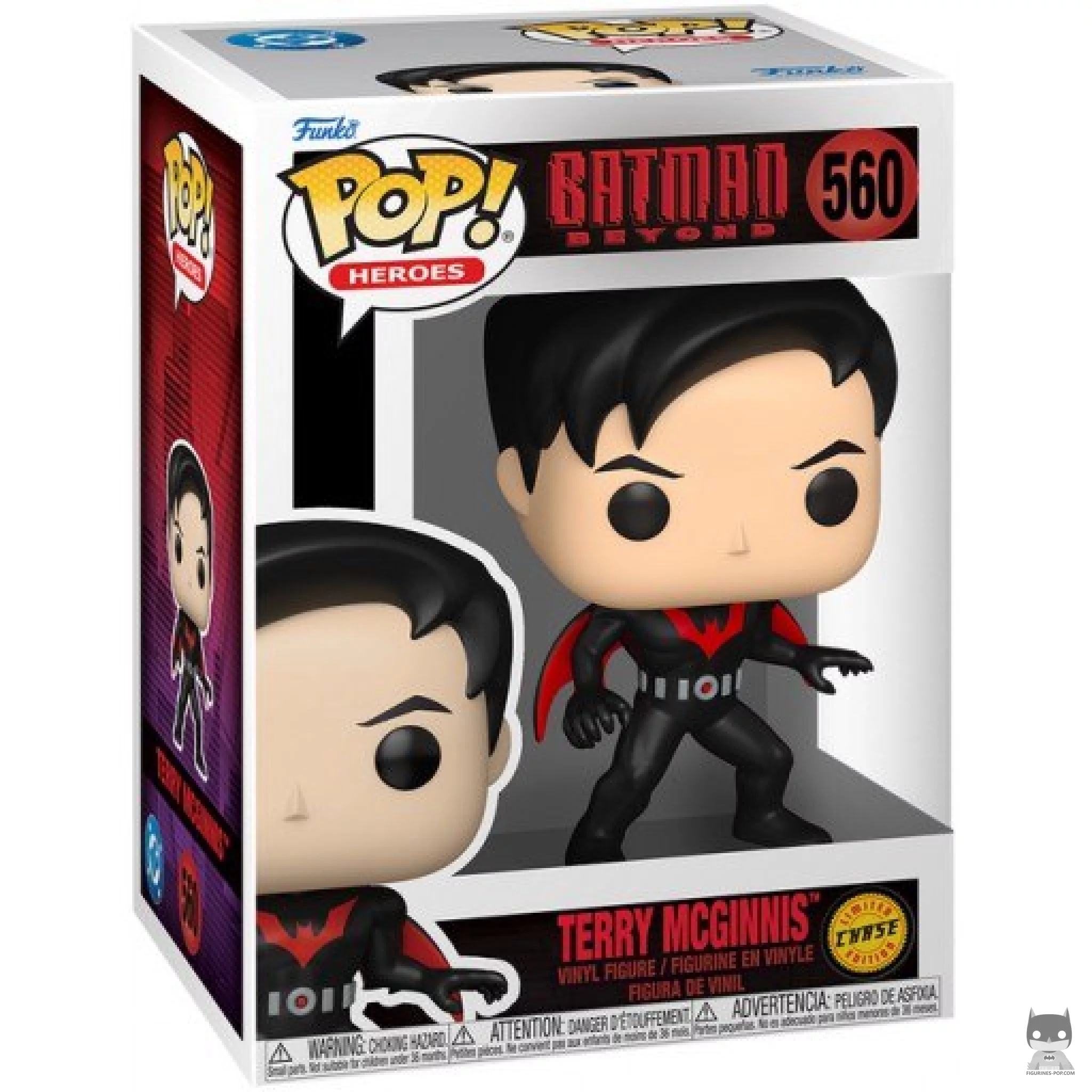 Terry McGinnis (Chase) Funko Pop! figure in its box
