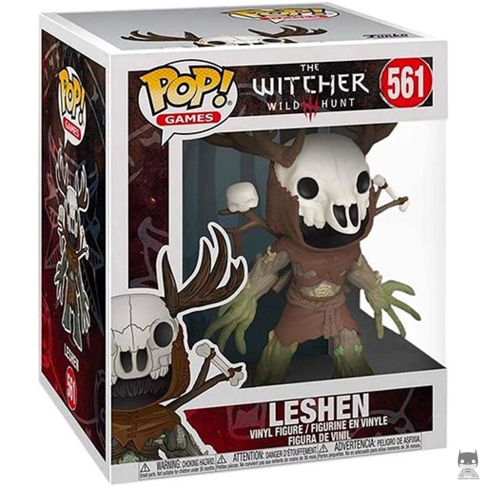 Leshen (Supersized) Funko Pop! figure in its box