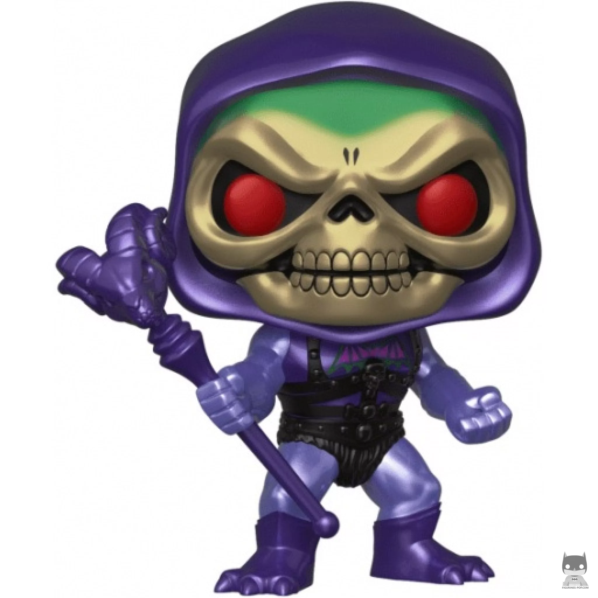 Skeletor with Battle Armor (Metallic) Funko Pop! figure (Masters of the Universe)
