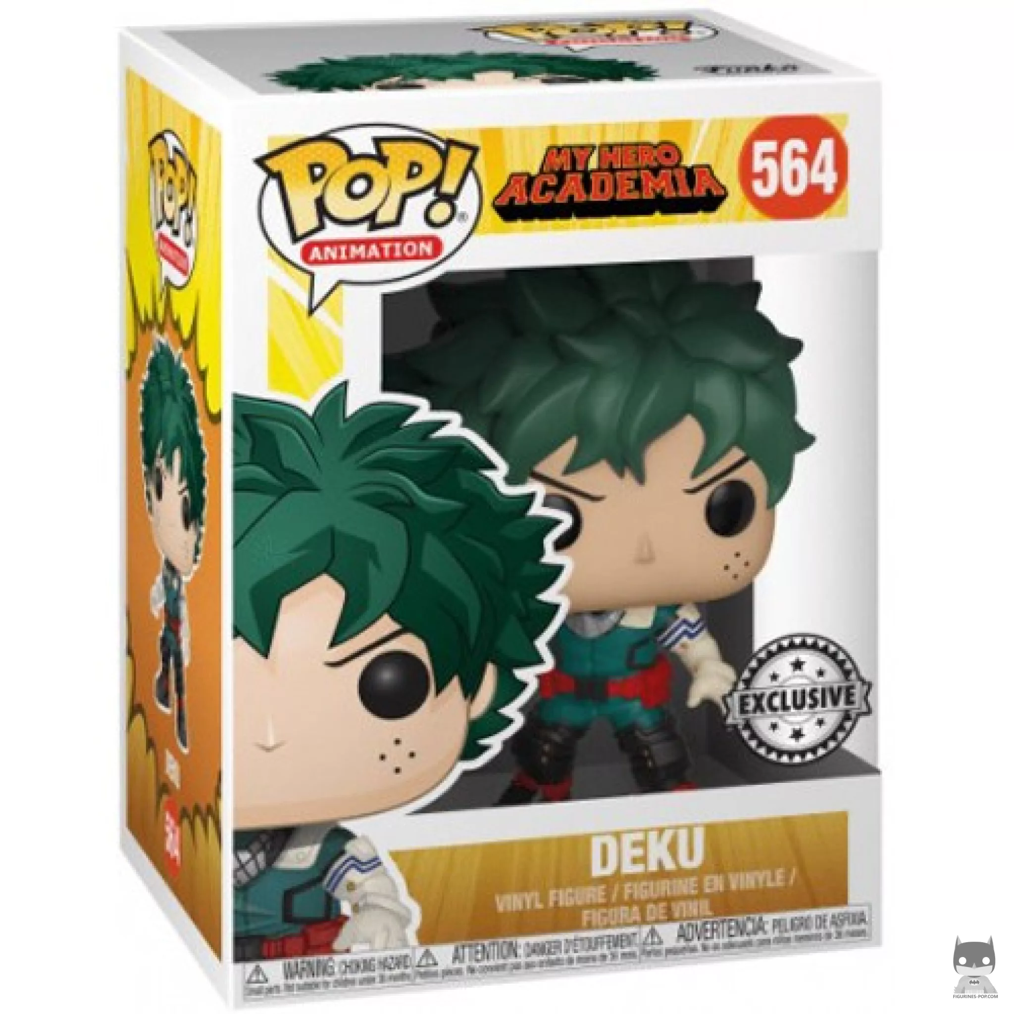 Deku Funko Pop! figure in its box