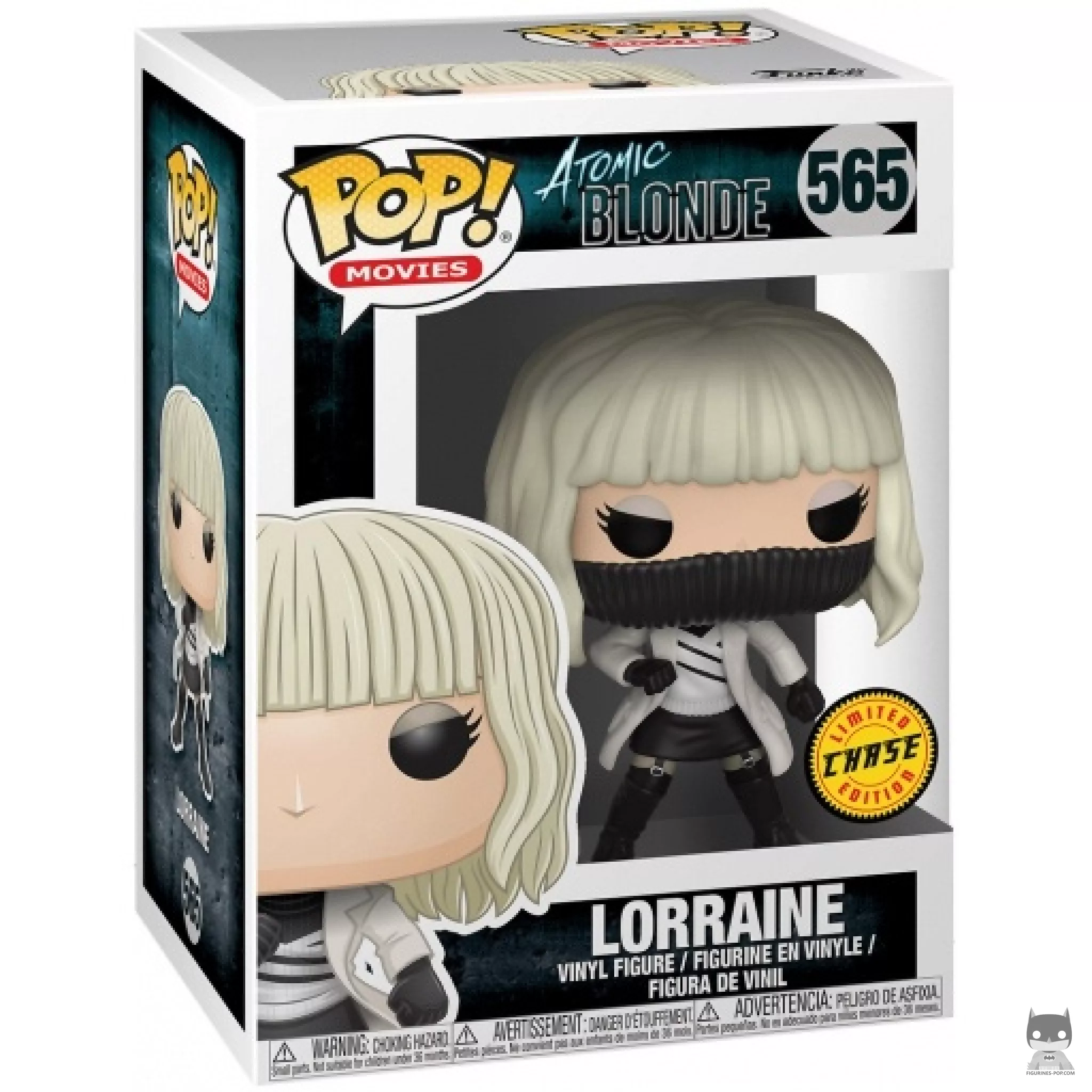 Lorraine with Turtleneck Over Face (Chase) Funko Pop! figure in its box