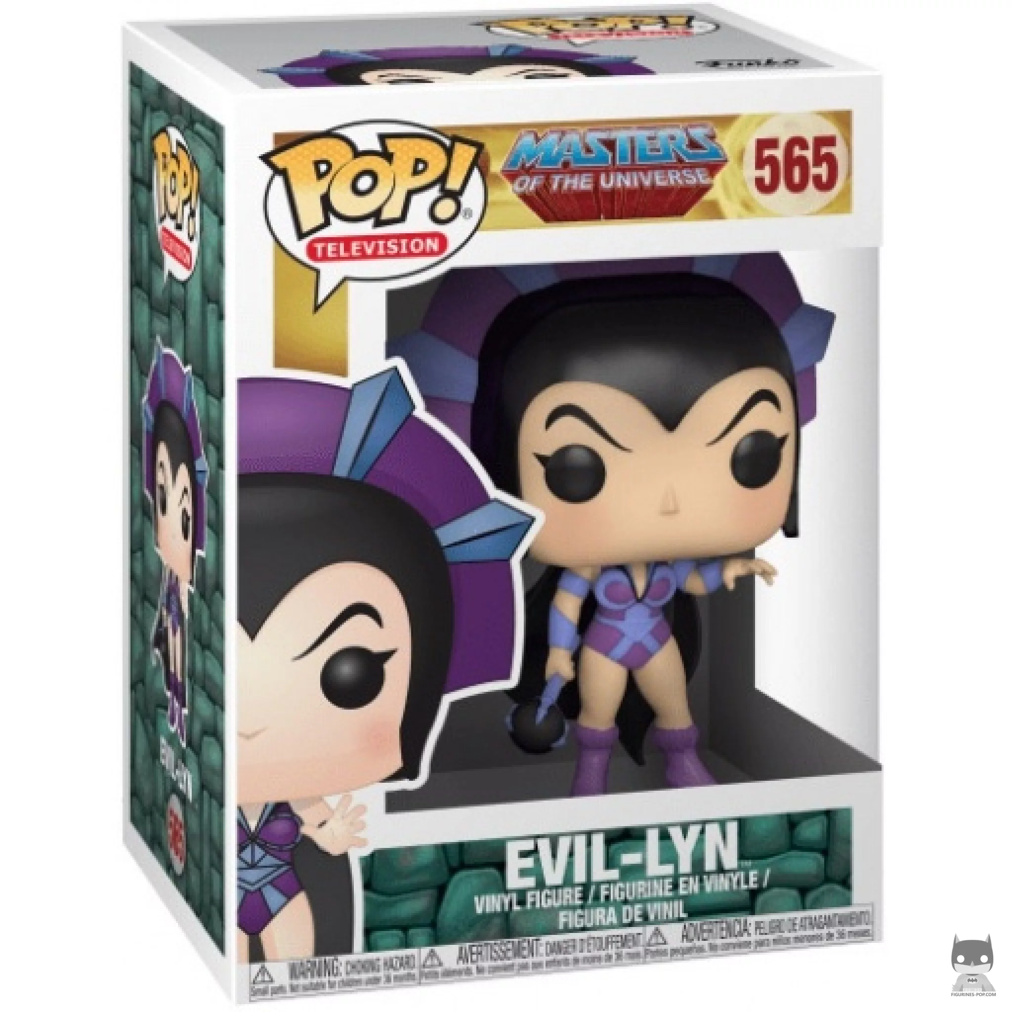 Evil-Lyn Funko Pop! figure in its box
