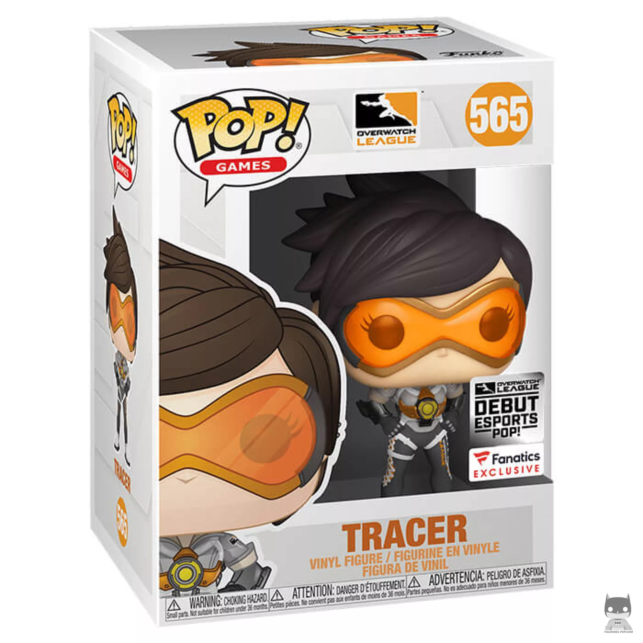 Tracer (Overwatch League) Funko Pop! figure in its box