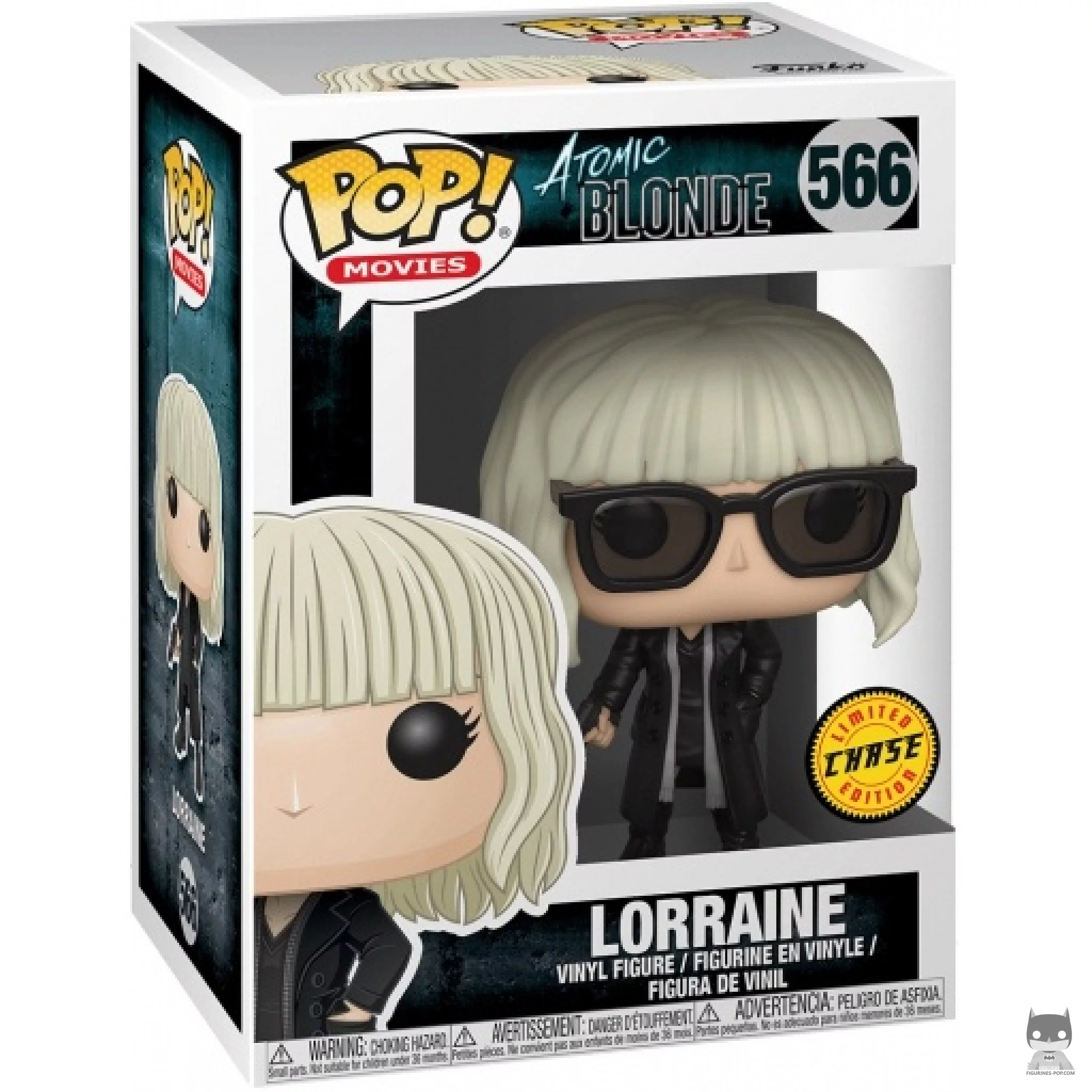 Lorraine with Sunglasses (Chase) Funko Pop! figure in its box