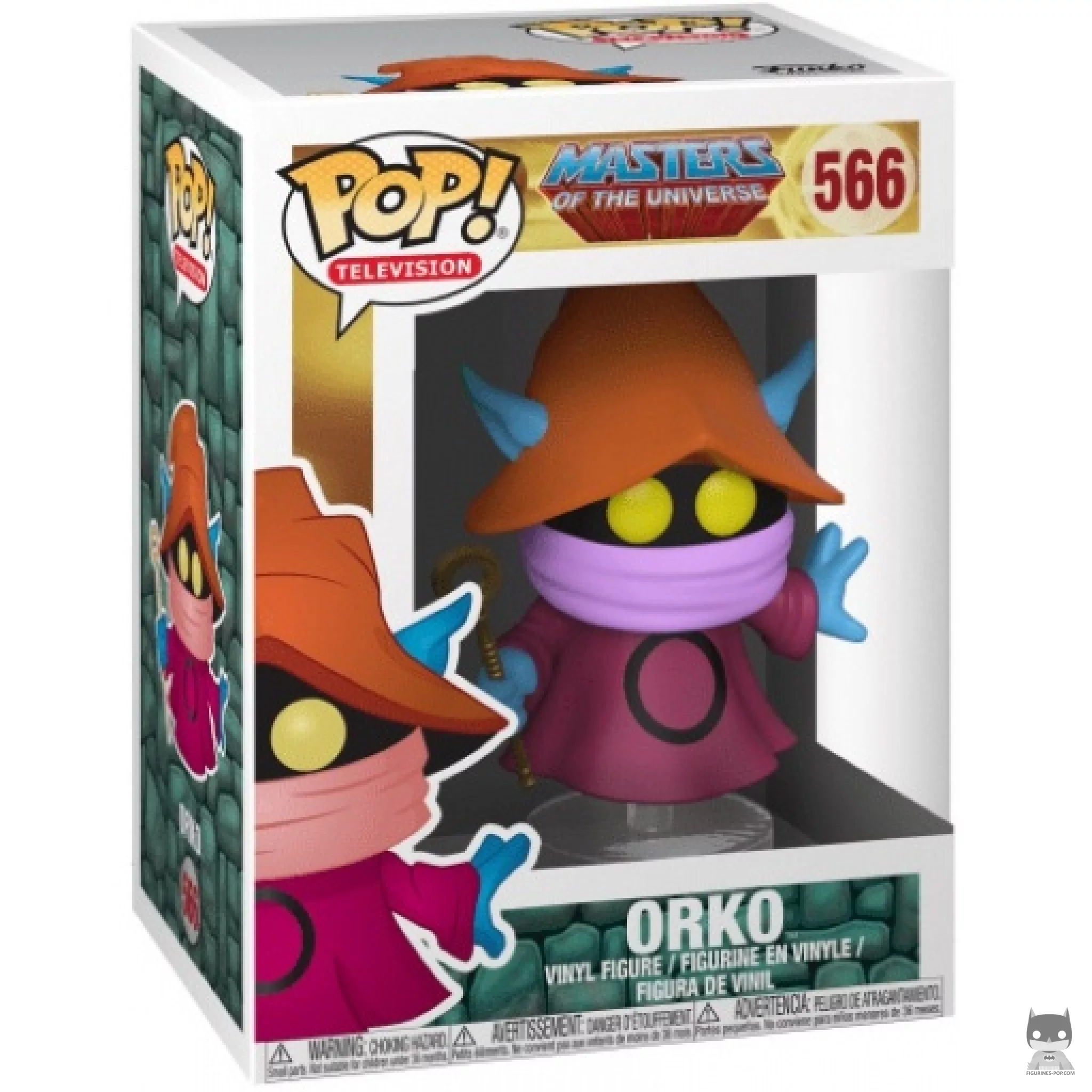 Orko Funko Pop! figure in its box