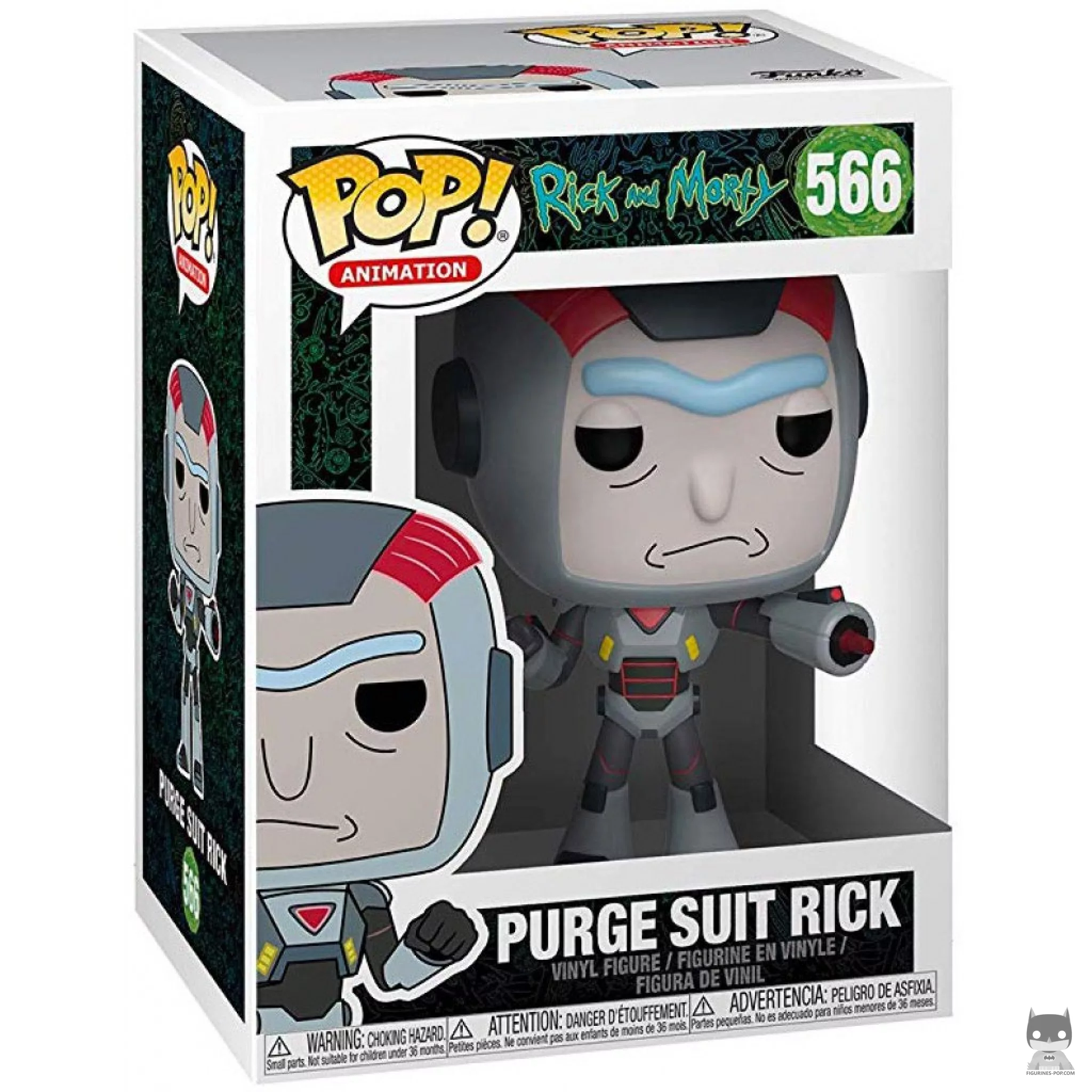 Purge Suit Rick Funko Pop! figure in its box