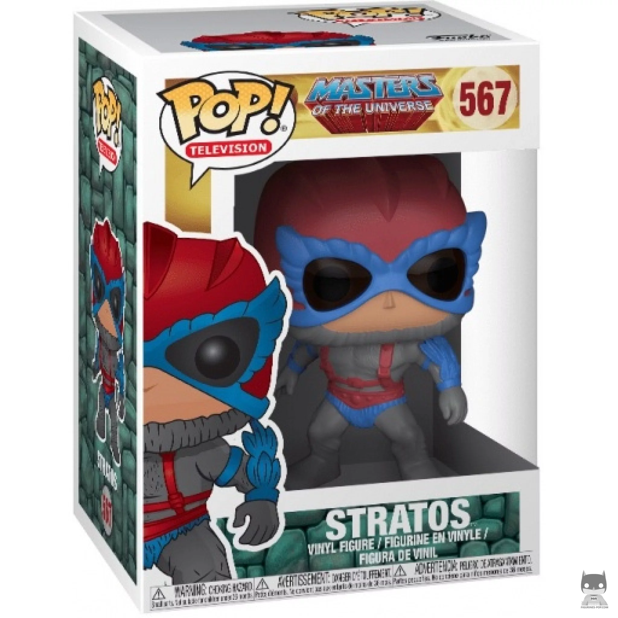 Stratos Funko Pop! figure in its box