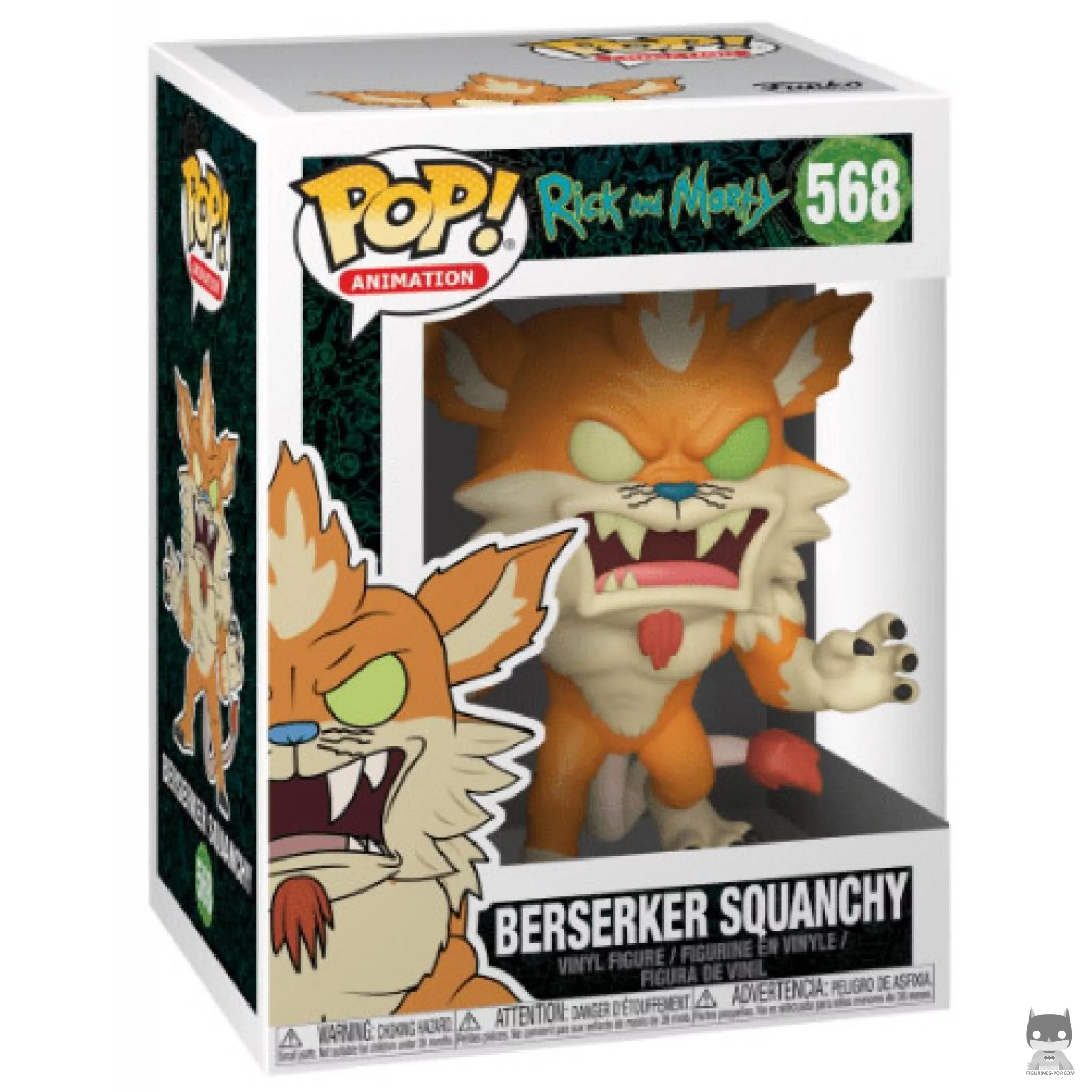 Berserker Squanchy Funko Pop! figure in its box