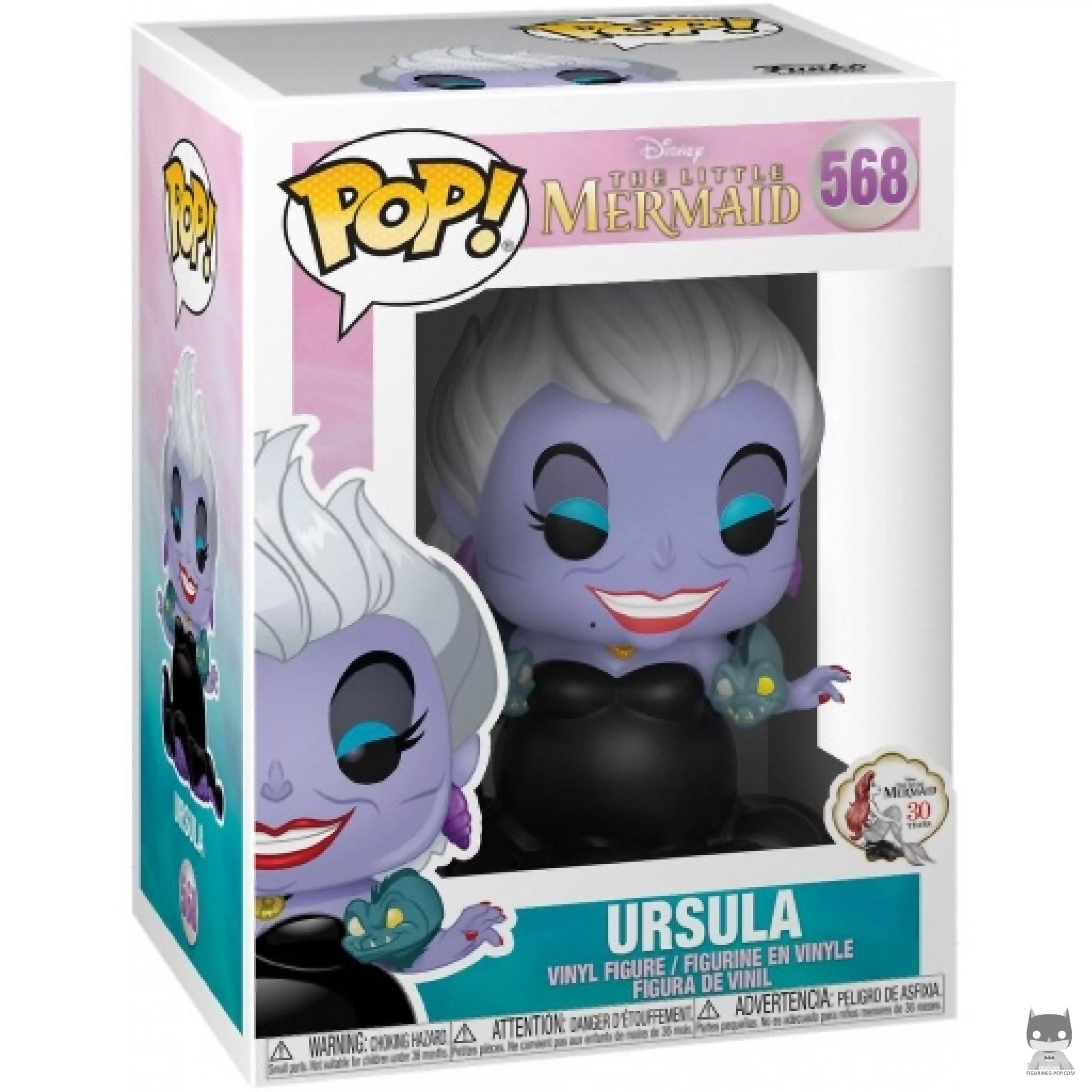Ursula Funko Pop! figure in its box