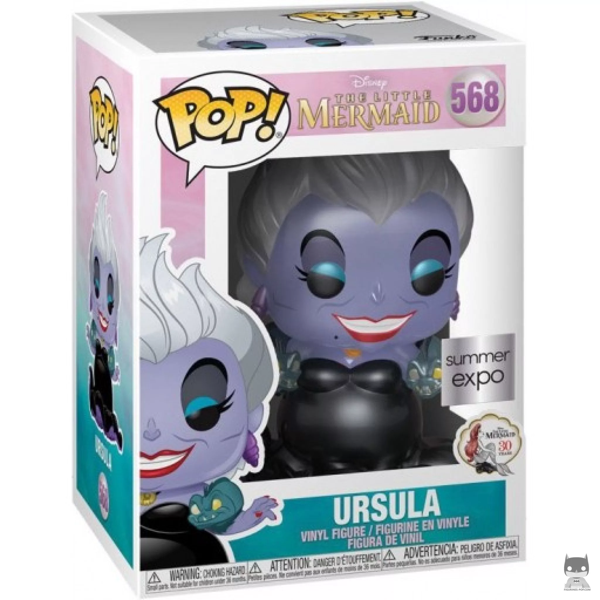 Ursula (Metallic) Funko Pop! figure in its box