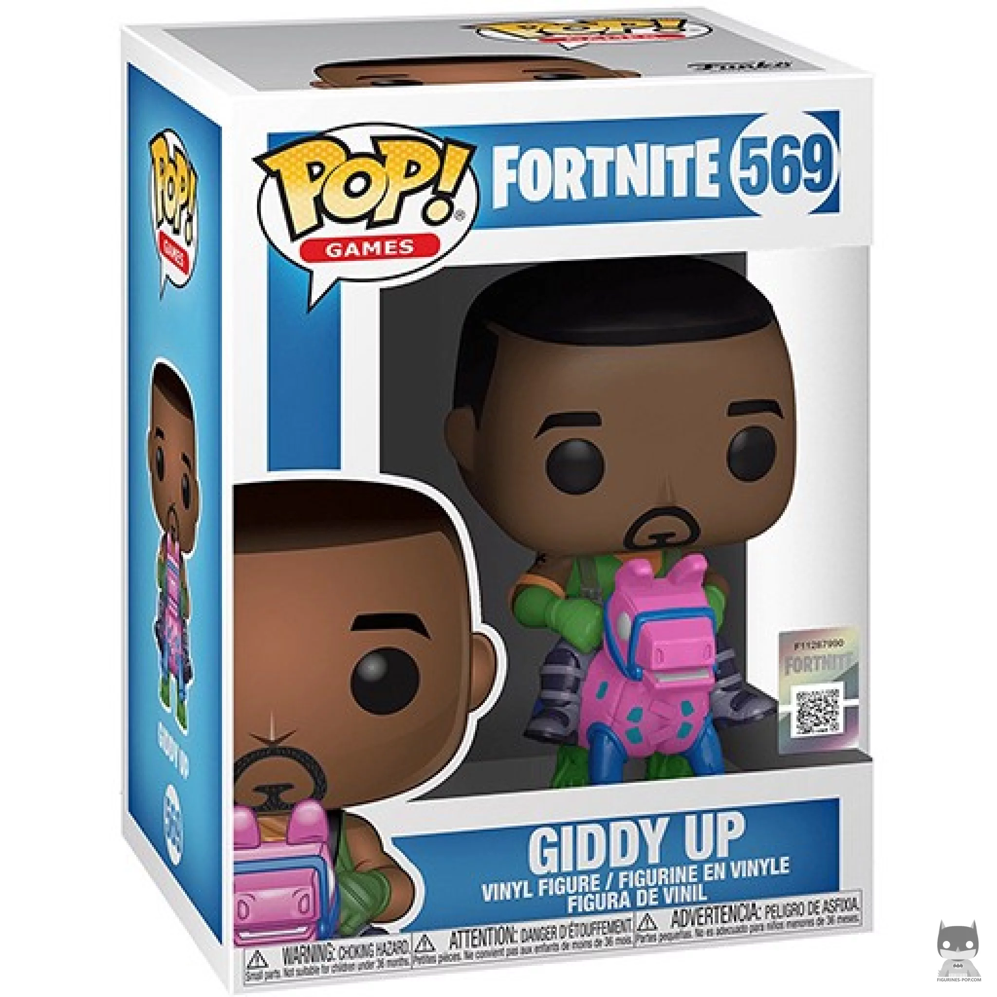 Giddy Up Funko Pop! figure in its box