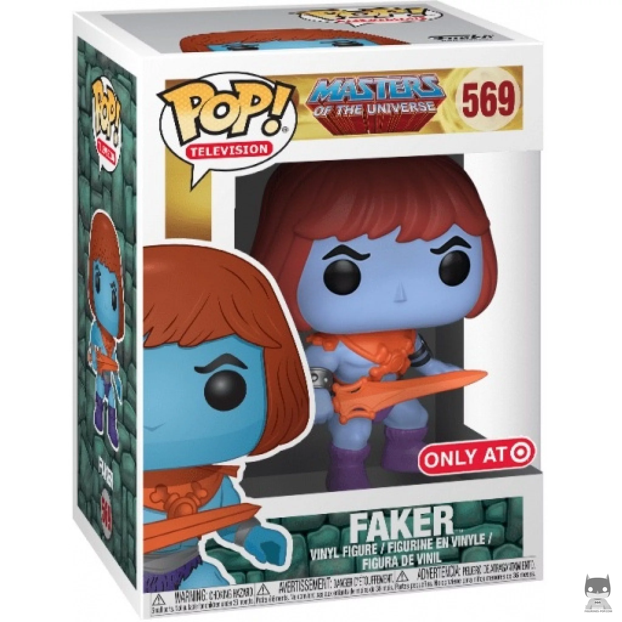 Faker Funko Pop! figure in its box