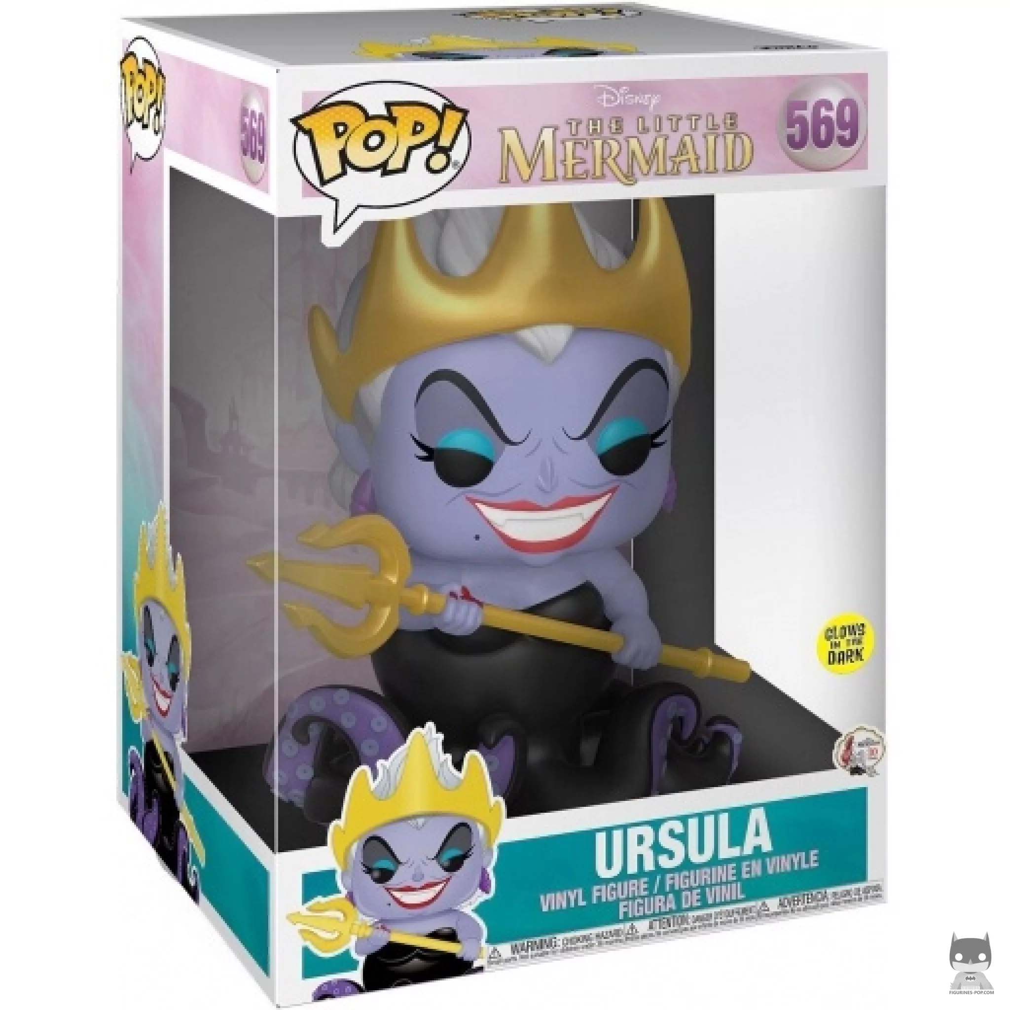 Ursula (Supersized) Funko Pop! figure in its box