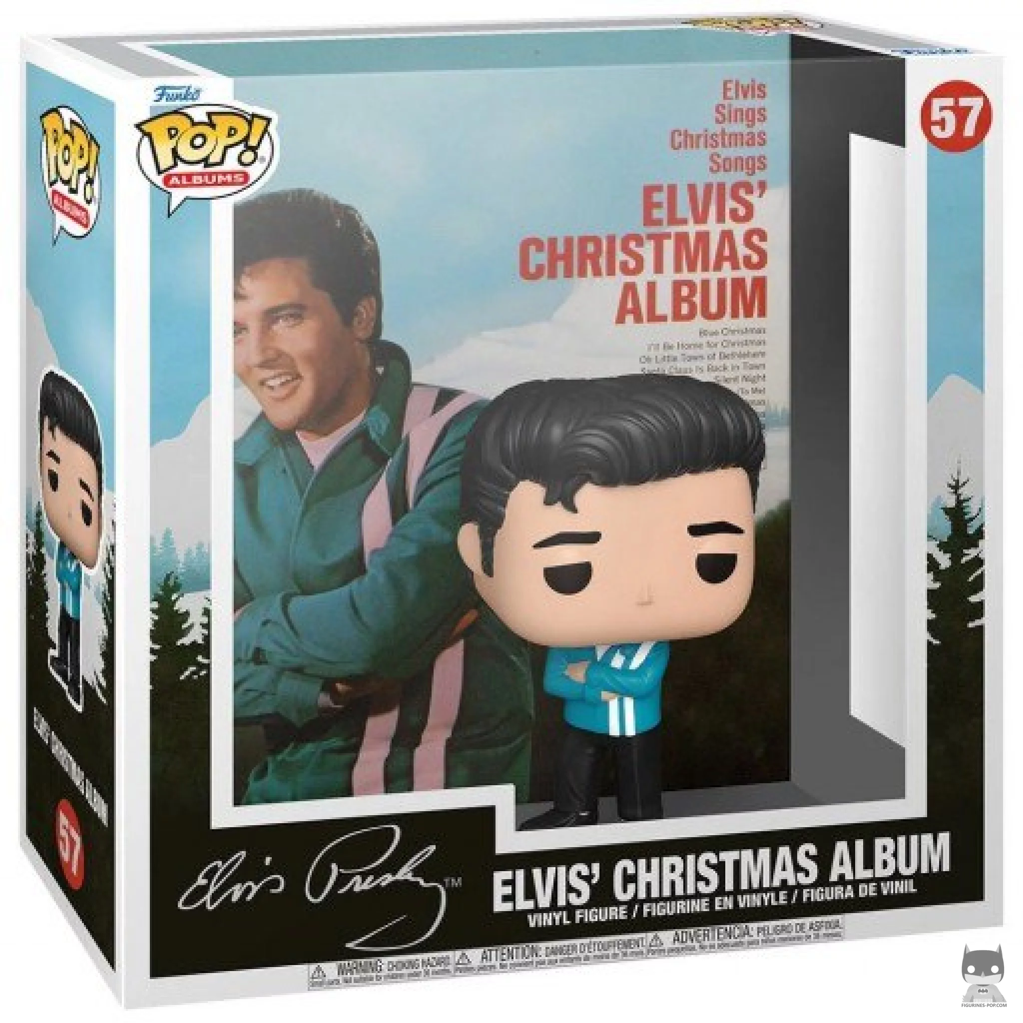 Elvis Presley : Elvis' Christmas Album Funko Pop! figure in its box