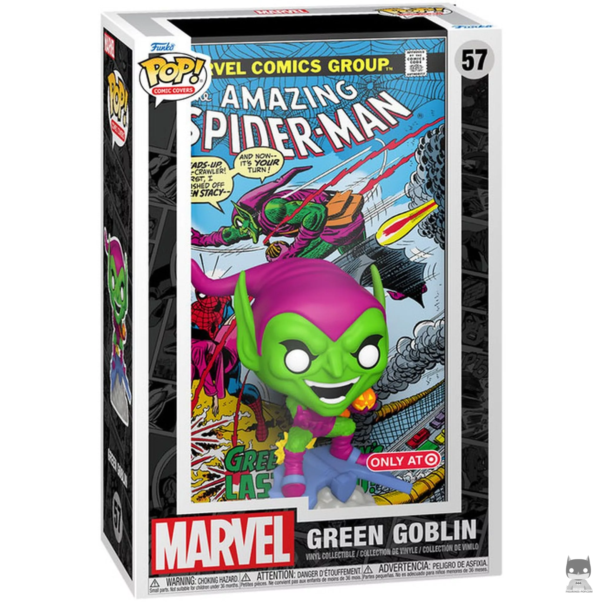 Green Goblin Funko Pop! figure in its box