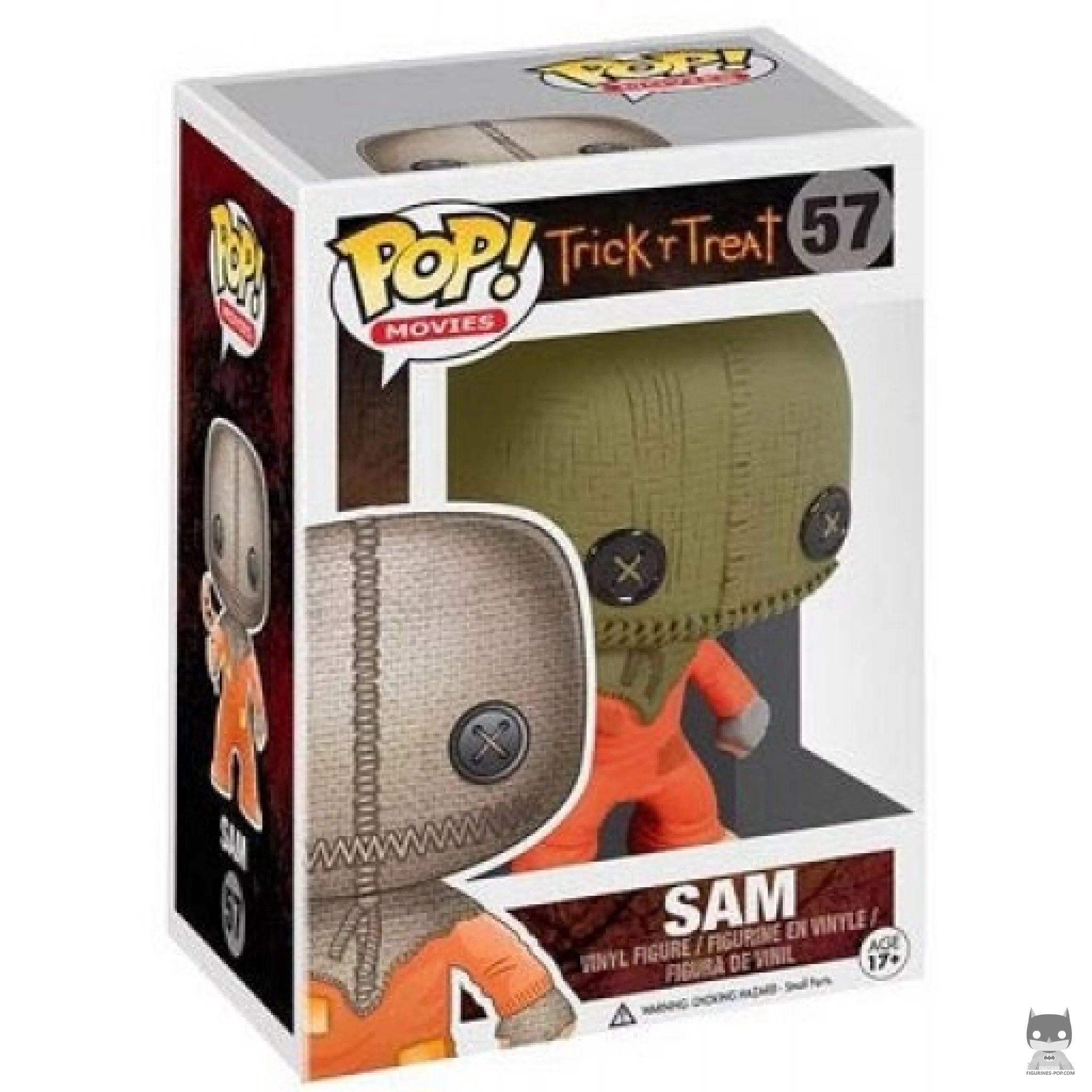Sam Funko Pop! figure in its box