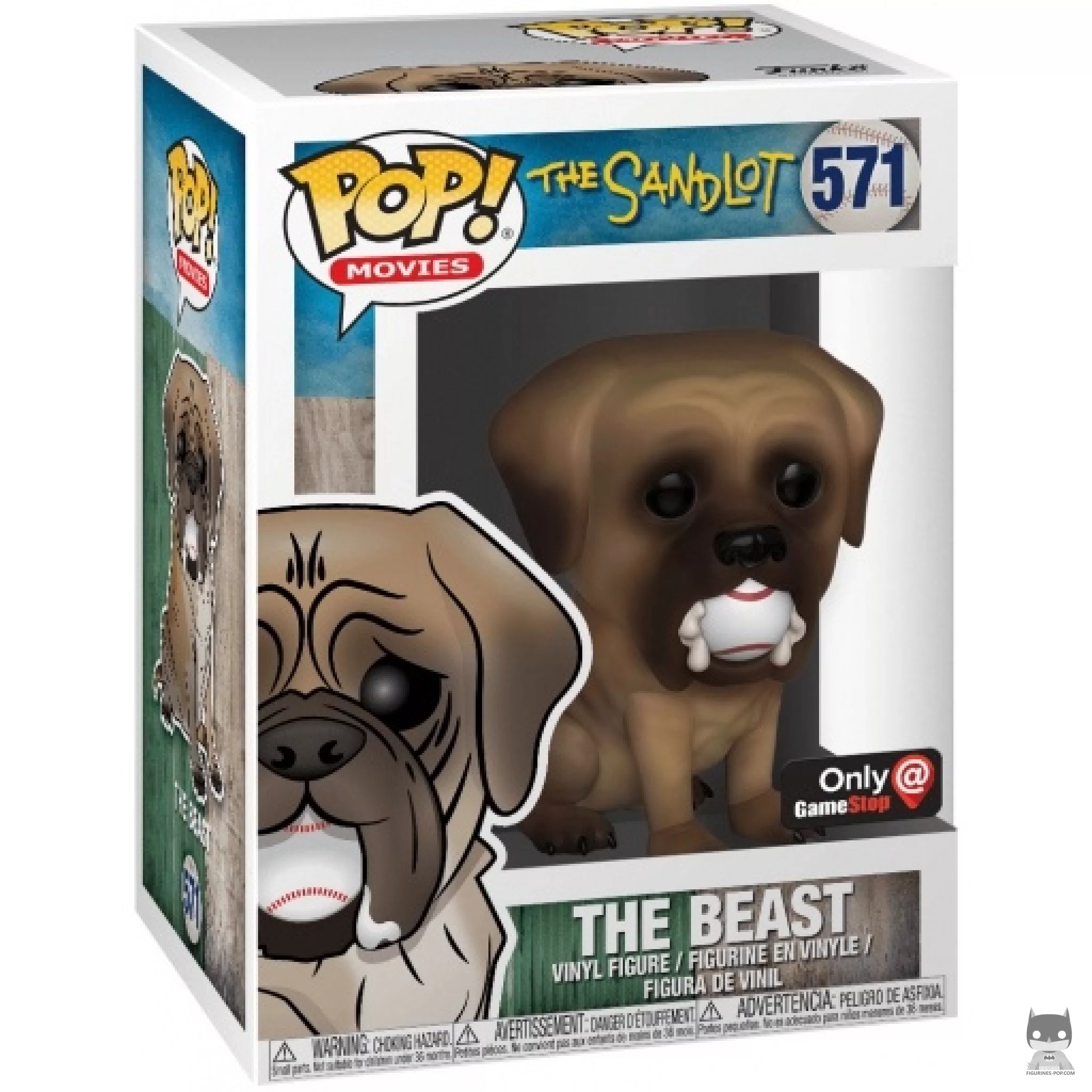 The Beast Funko Pop! figure in its box